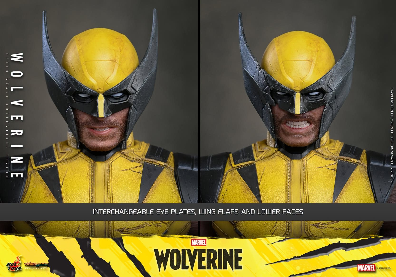 New Marvel's Wolverine 1/6-scale Figure Brings the Fury to Hot Toys