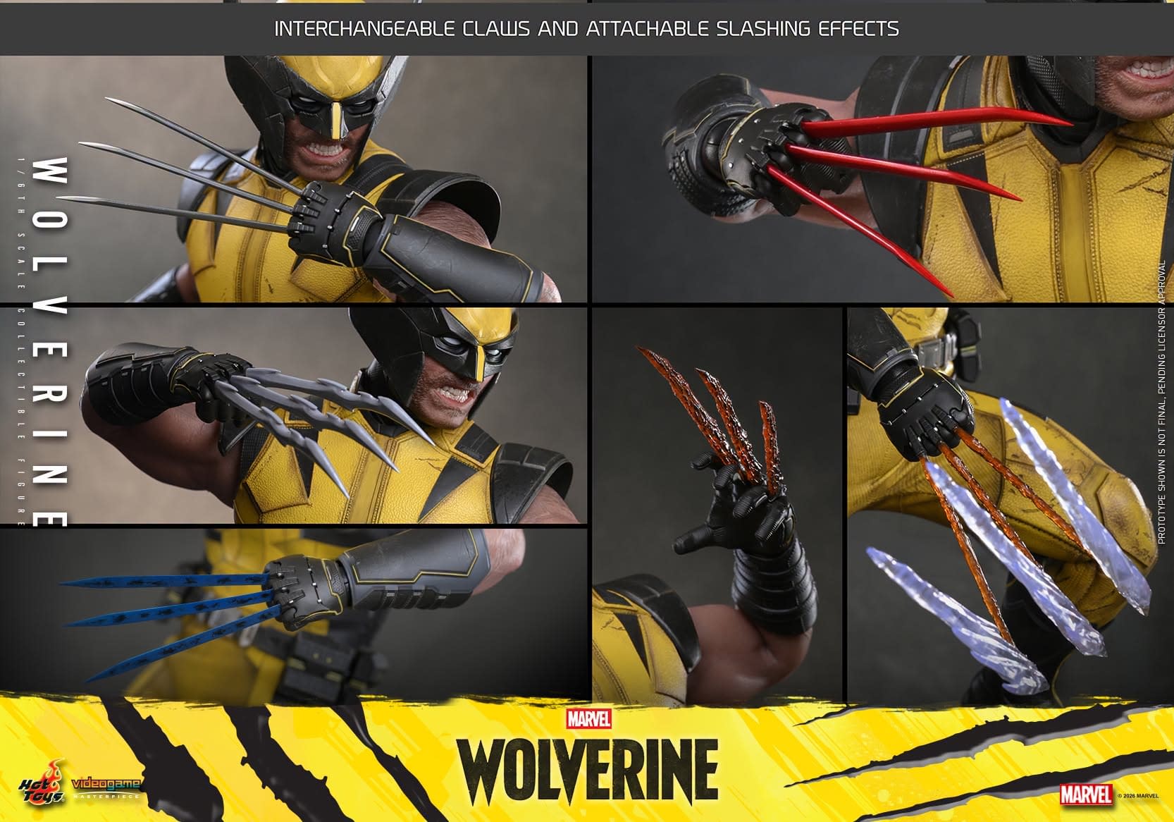 New Marvel's Wolverine 1/6-scale Figure Brings the Fury to Hot Toys
