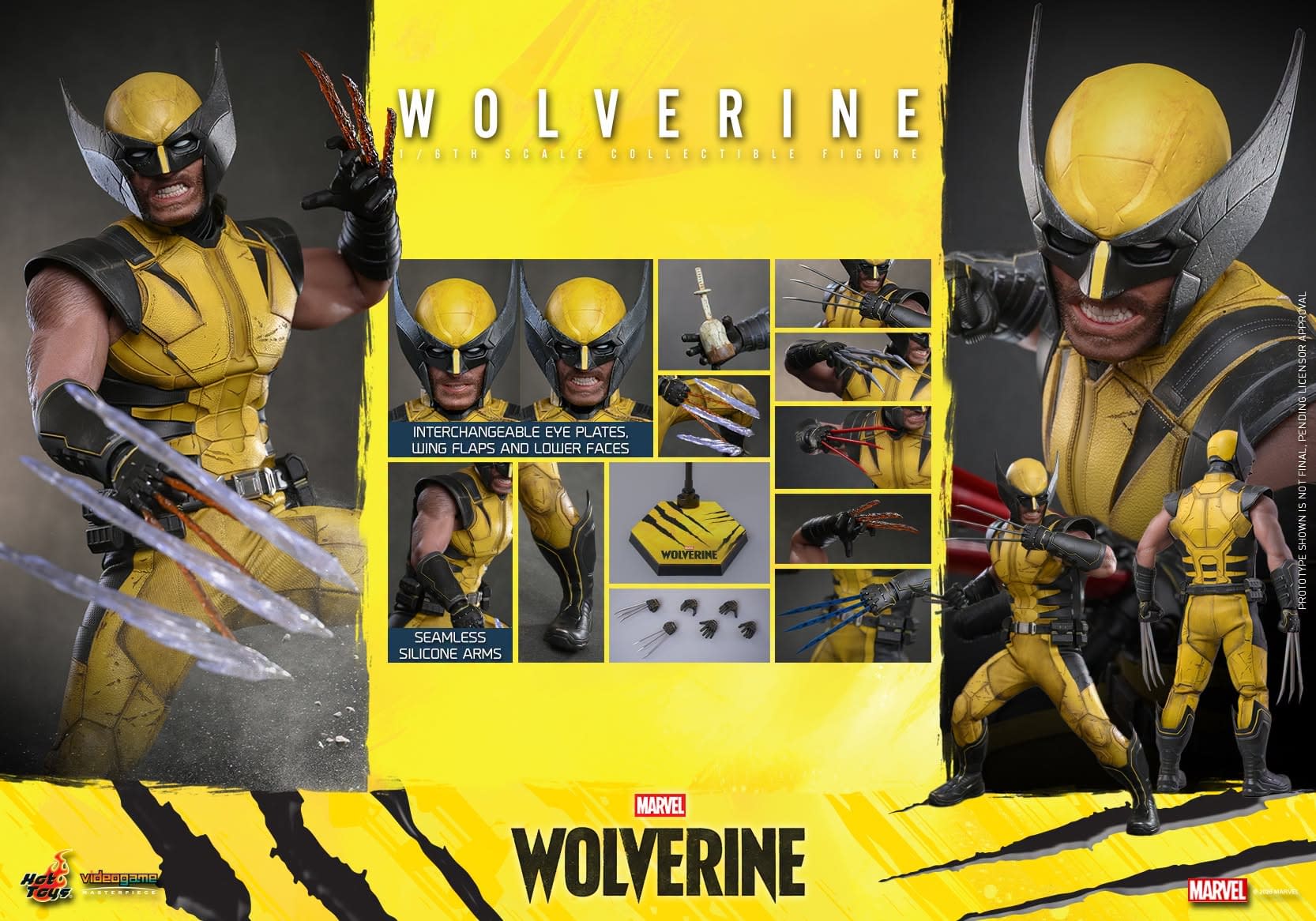 New Marvel's Wolverine 1/6-scale Figure Brings the Fury to Hot Toys New Marvel's Wolverine 1/6-scale Figure Brings the Fury to Hot Toys