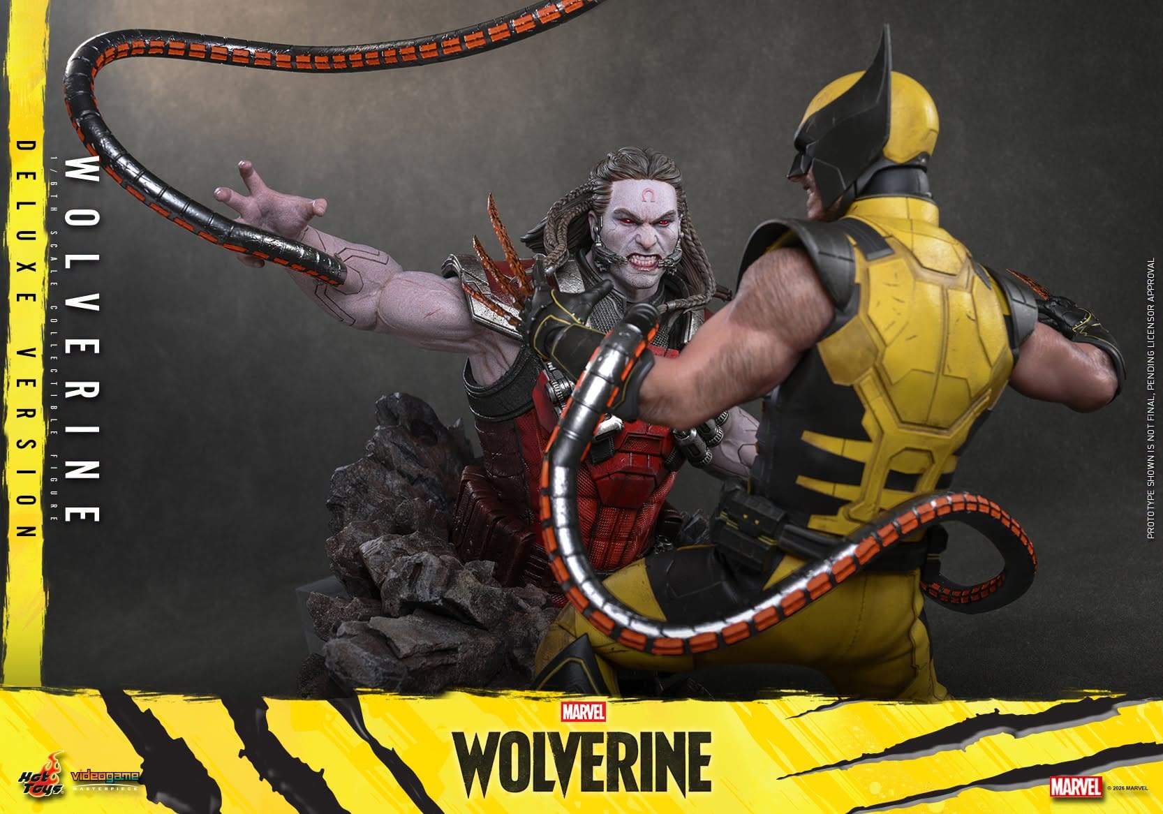 New Marvel's Wolverine 1/6 Scale Figure Brings the Fury to Hot Toys