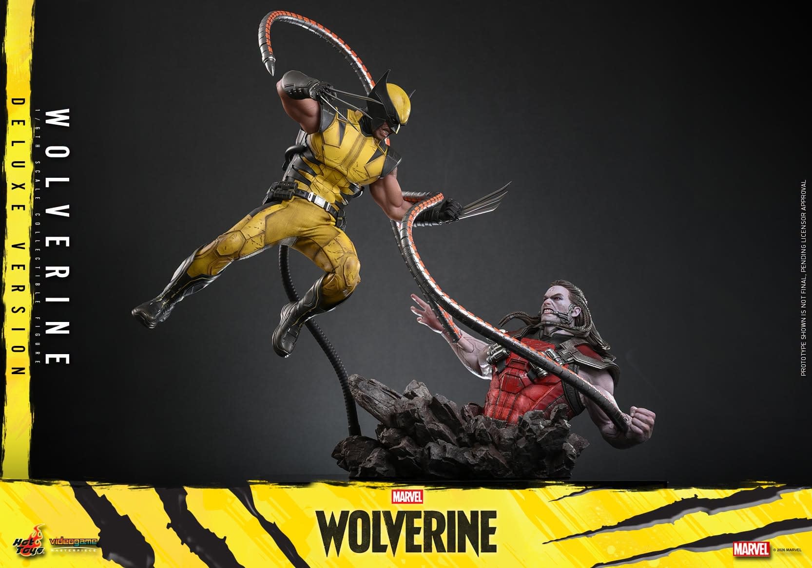 New Marvel's Wolverine 1/6-scale Figure Brings the Fury to Hot Toys