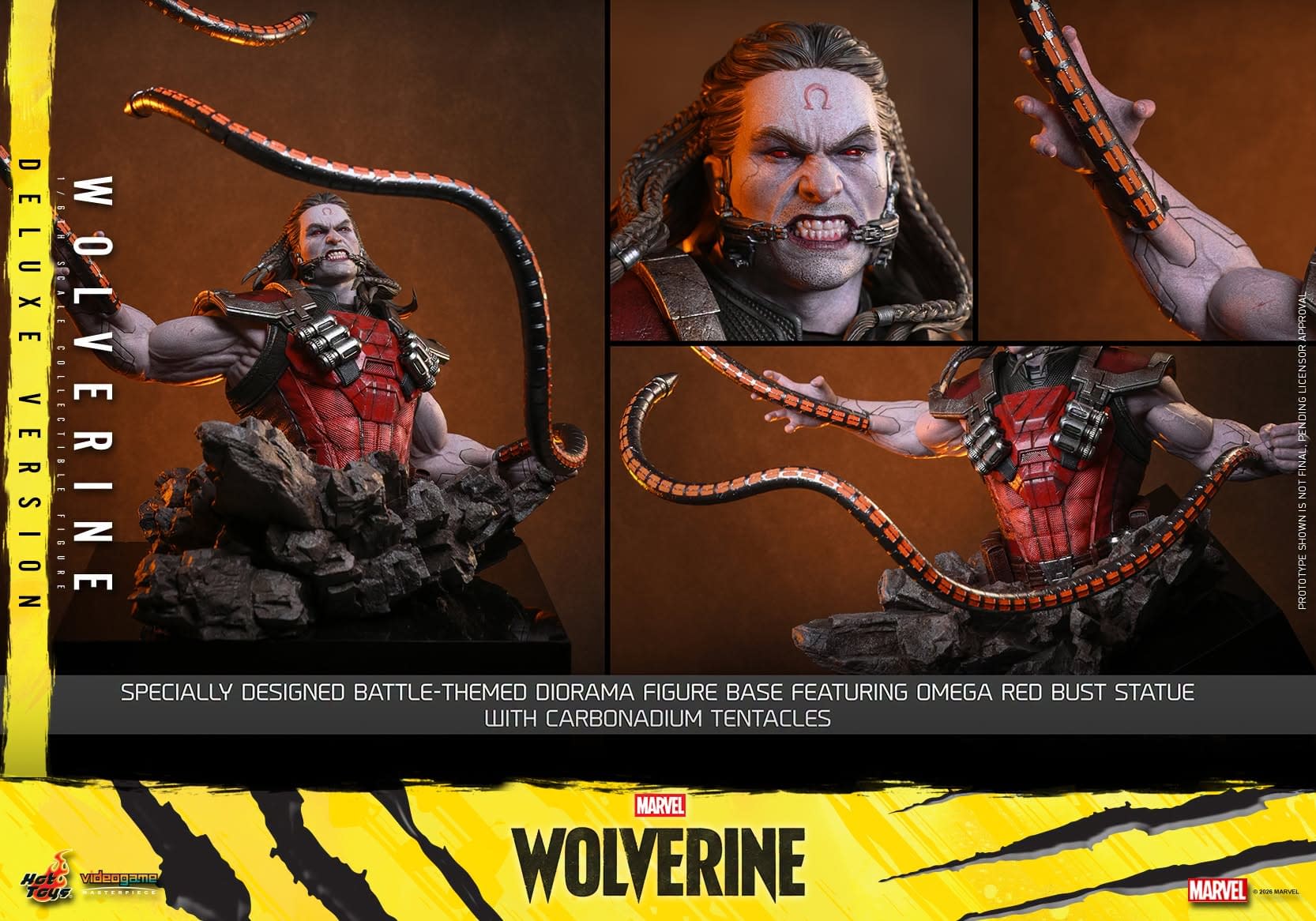 New Marvel's Wolverine 1/6 Scale Figure Brings the Fury to Hot Toys