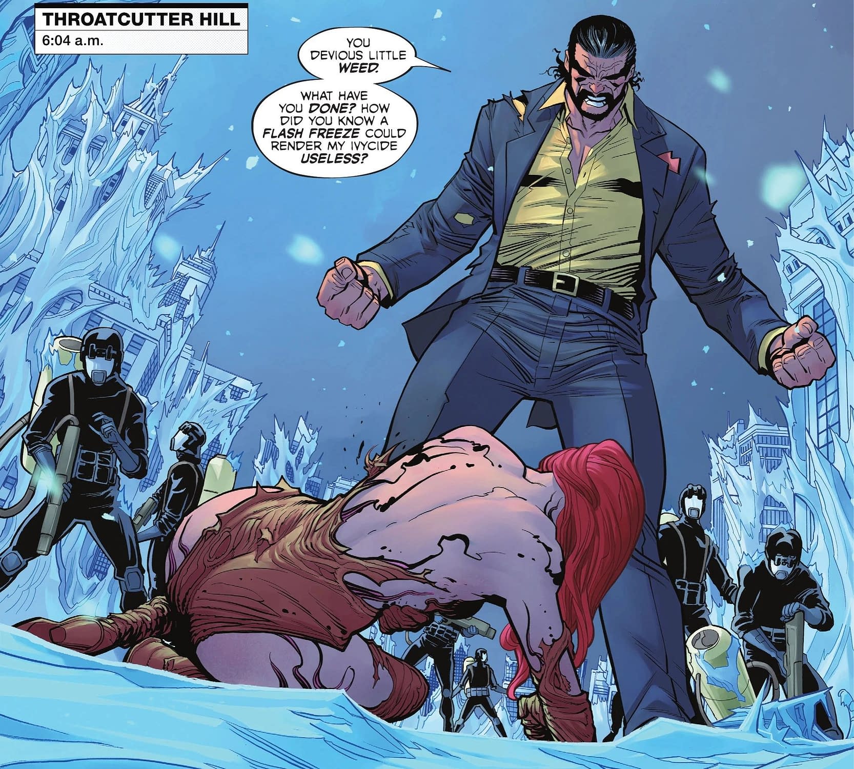 Bad Seeds: Vandal Savage, Croc, Poison Ivy & Harley Quinn (Spoilers)