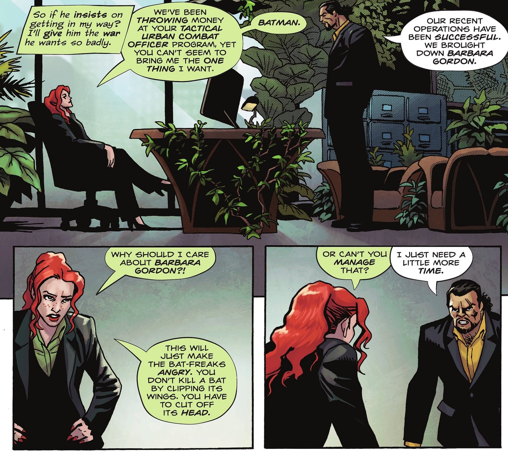 Poison Ivy Vs Vandal Savage Ahead Of Bad Seeds