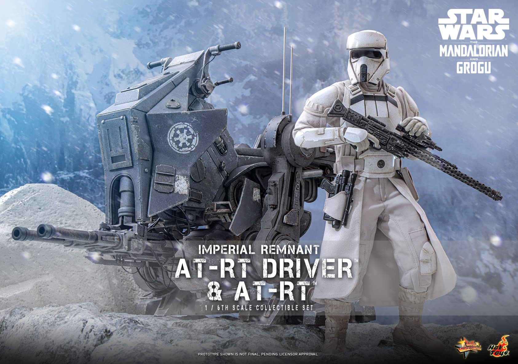 New Star Wars 1/6 Scale AT-RT Figure Bundle Revealed by Hot Toys