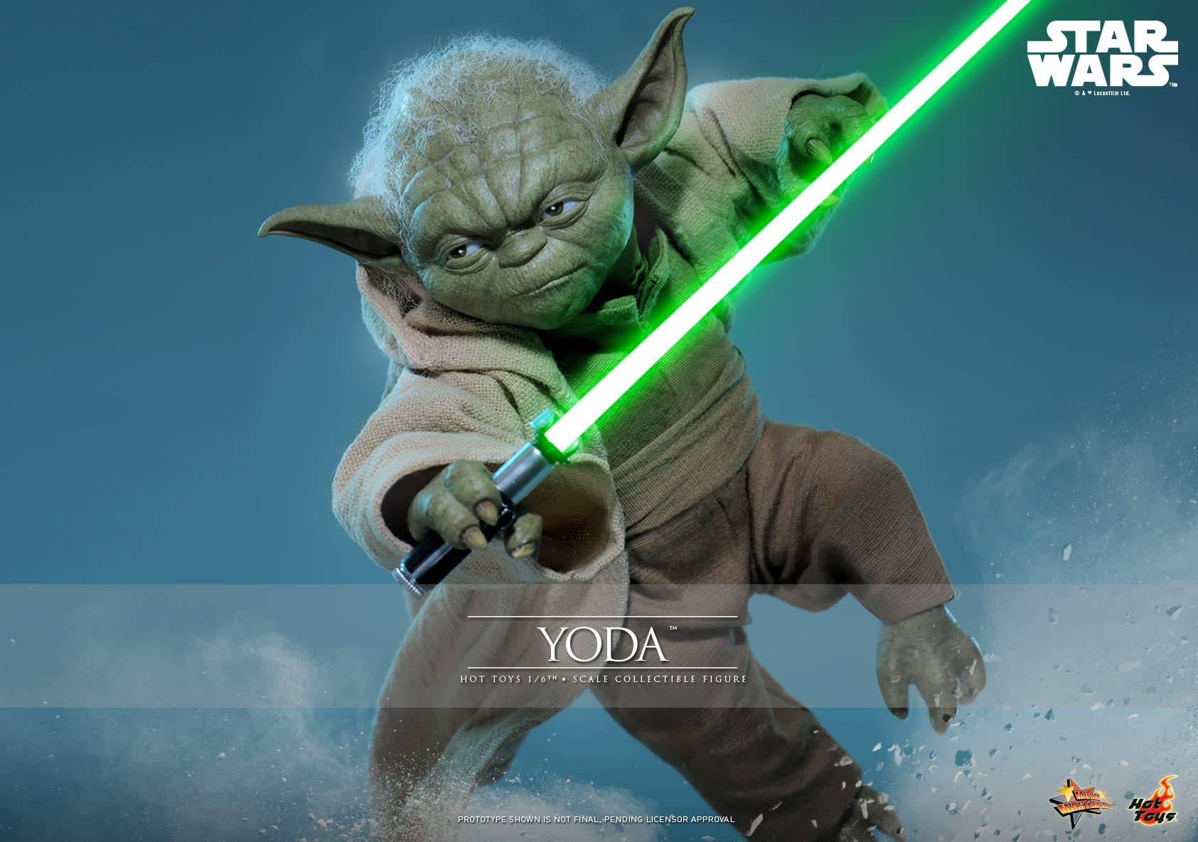 Hot Toys Reveals New Yoda Star Wars: Revenge for the Sith 1/6 Figure