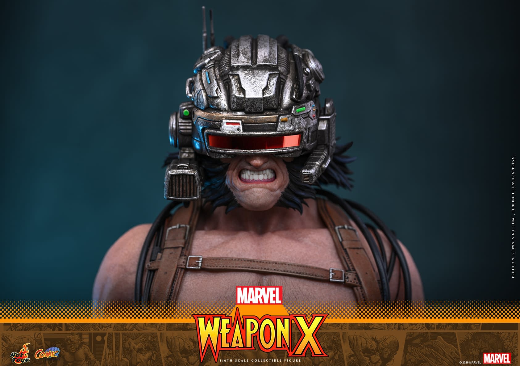Marvel Comics Weapon X Escapes with New 1/6 Hot Toys Figure