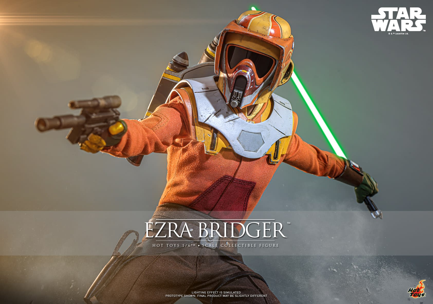 Hot Toys Unveils New 1/6 Scale Star Wars: Rebels Ezra Bridger Figure
