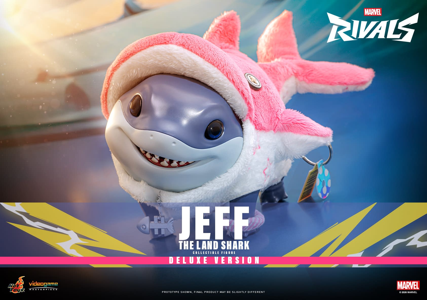Take a Swim with Hot Toys New Marvel Rivals Jeff the Shark Figure