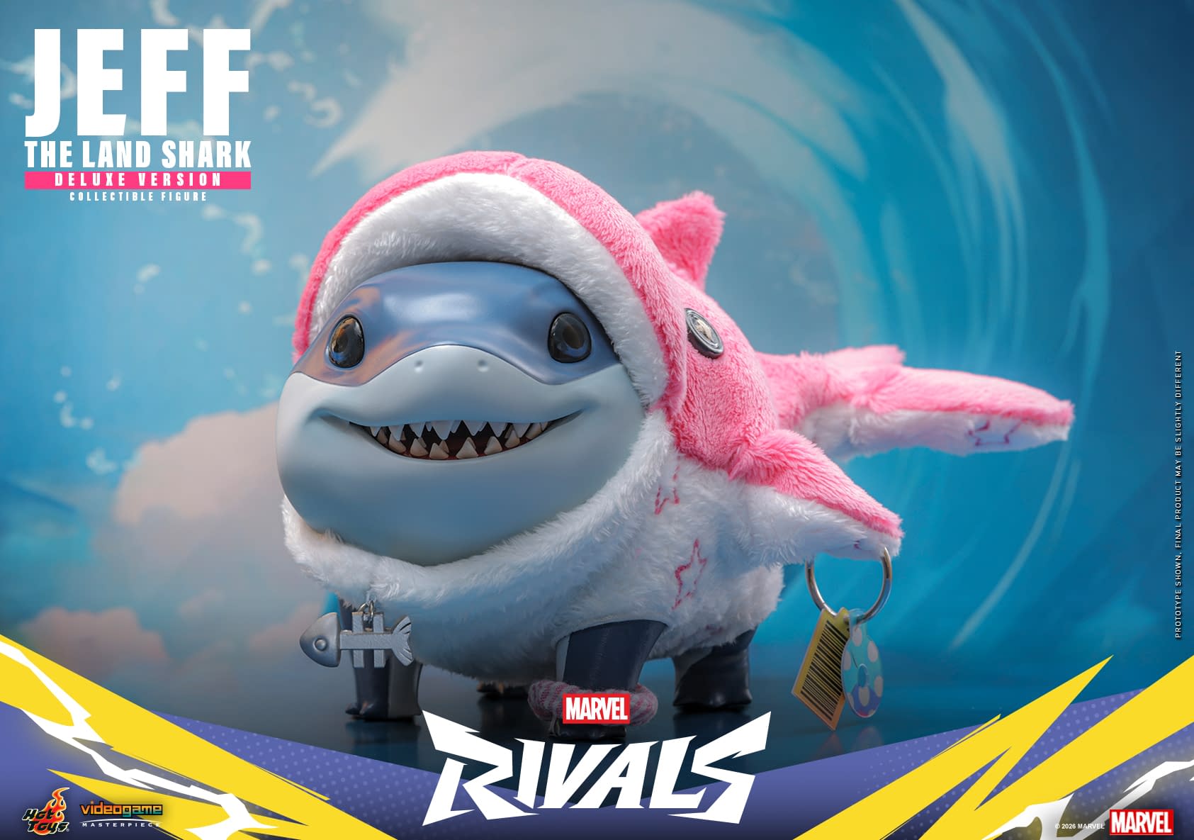 Take a Swim with Hot Toys New Marvel Rivals Jeff the Shark Figure