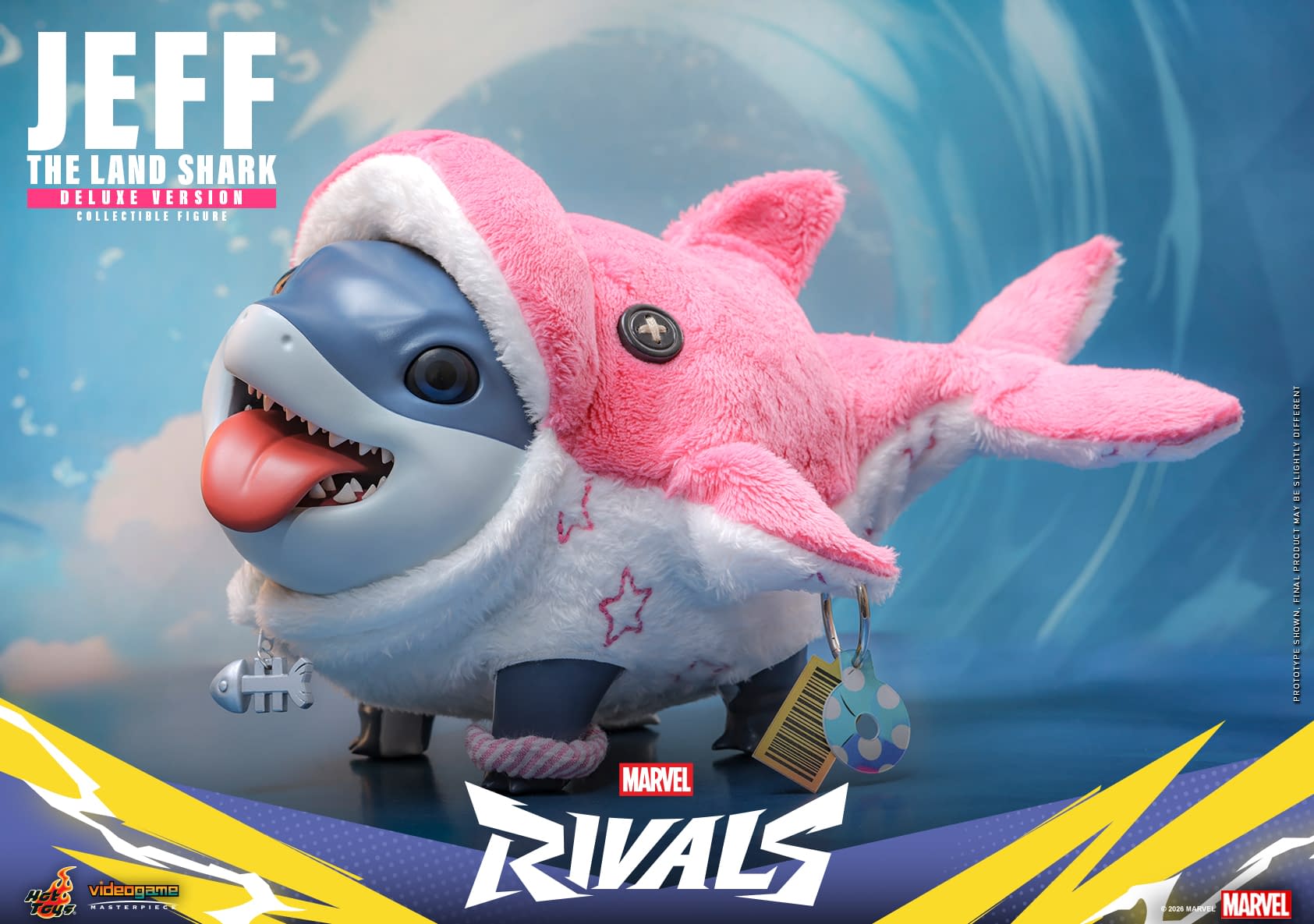 Take a Swim with Hot Toys New Marvel Rivals Jeff the Shark Figure