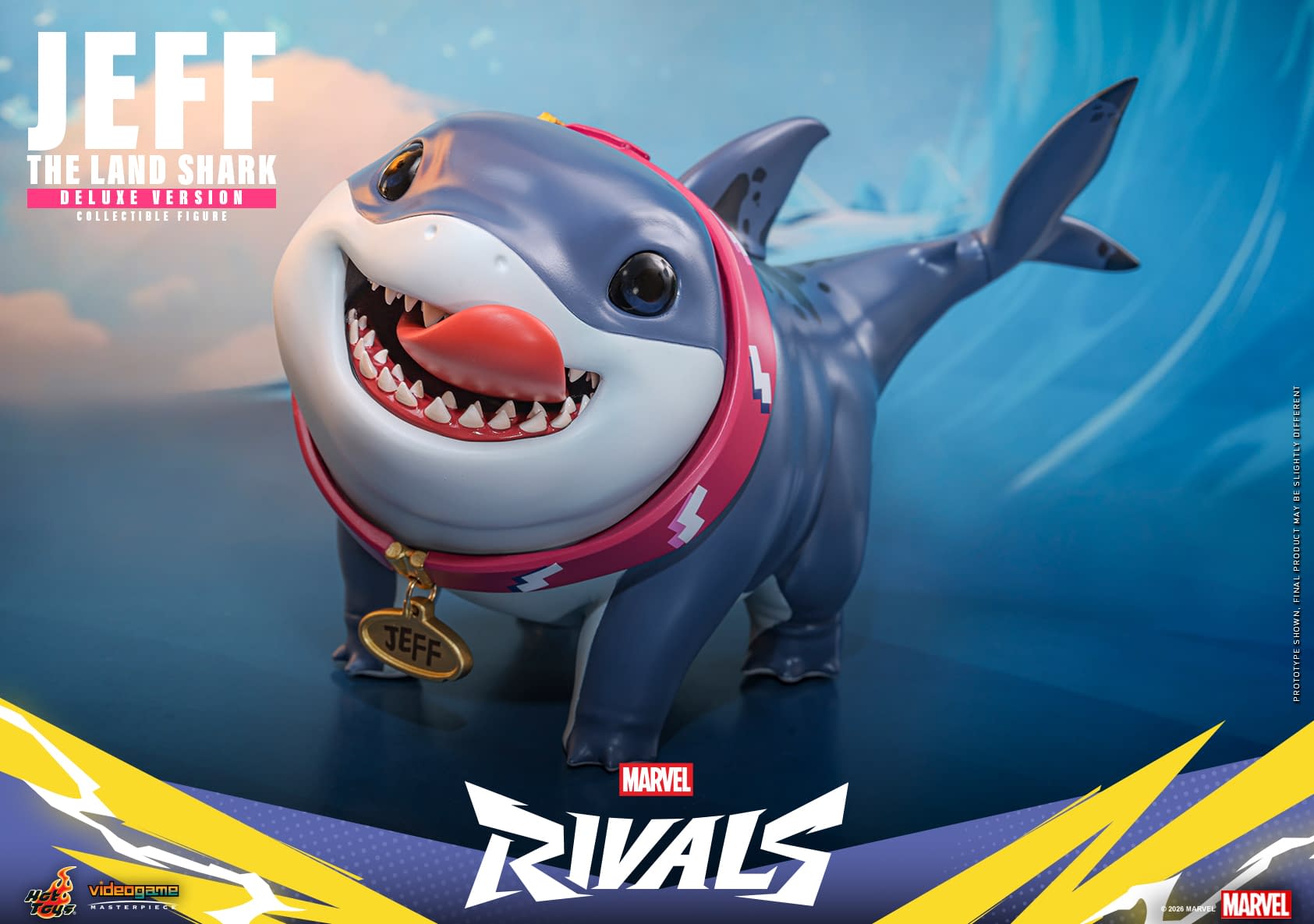 Take a Swim with Hot Toys New Marvel Rivals Jeff the Shark Figure