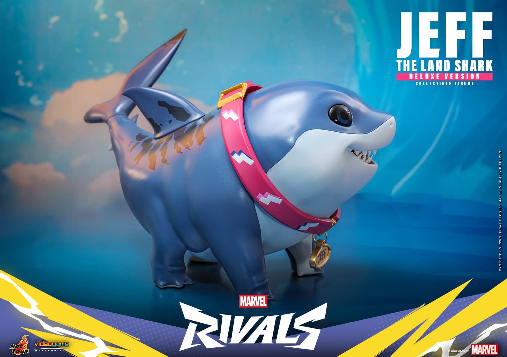 Take a Swim with Hot Toys New Marvel Rivals Jeff the Shark Figure