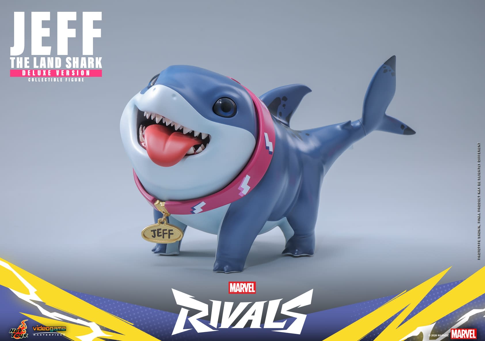 Take a Swim with Hot Toys New Marvel Rivals Jeff the Shark Figure