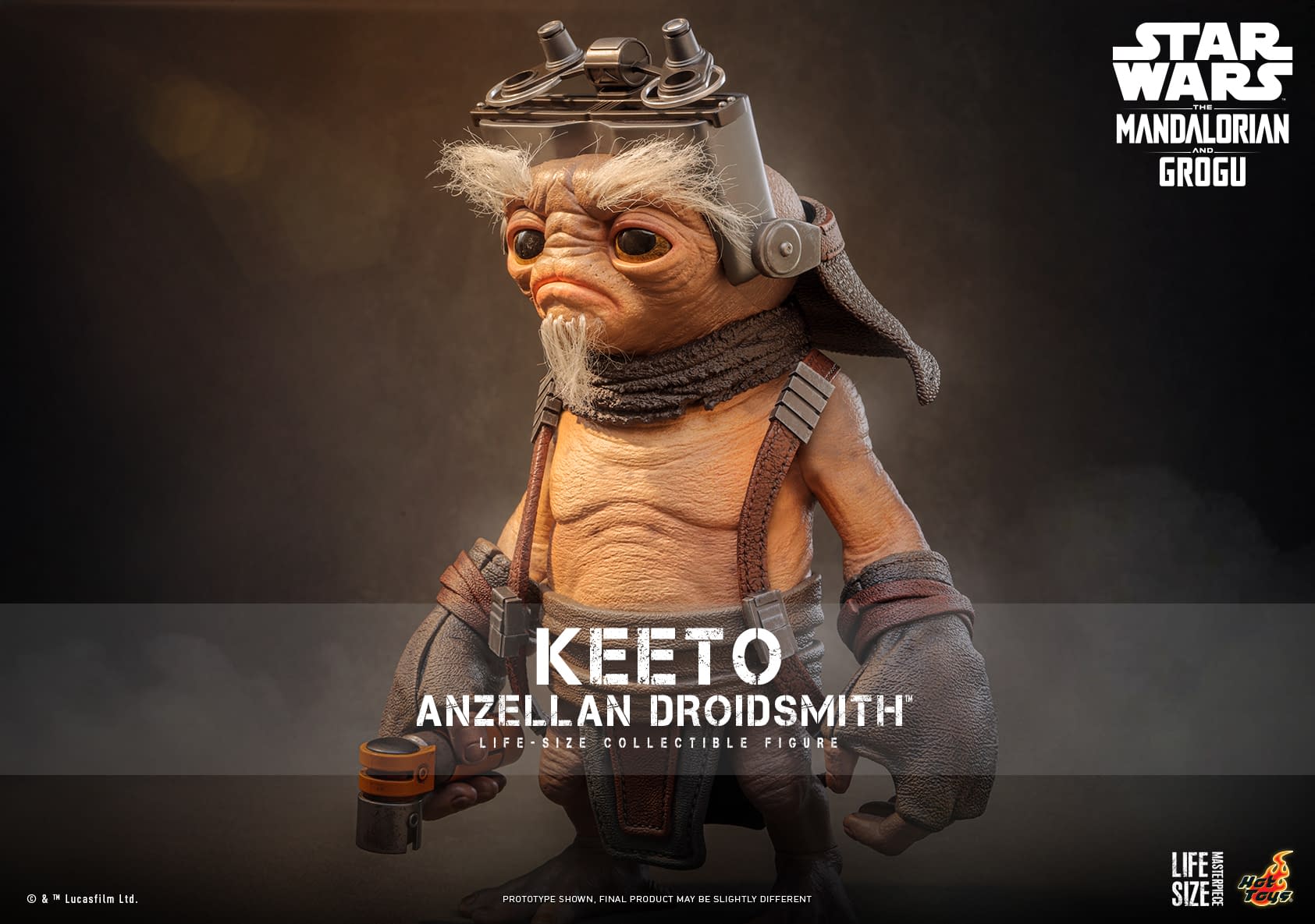 New Star Wars Life-Size Anzellan Droidsmith Arrives from Hot Toys