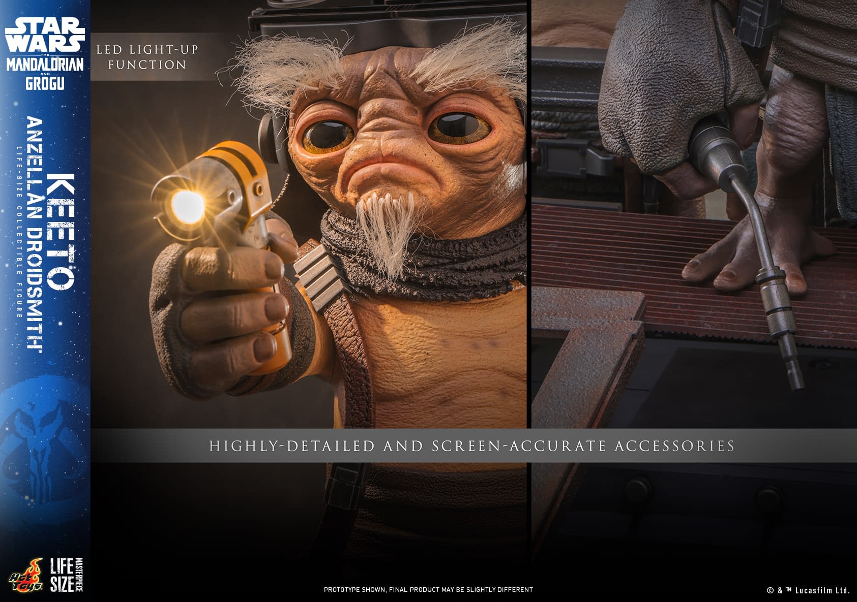 New Star Wars Life-Size Anzellan Droidsmith Arrives from Hot Toys