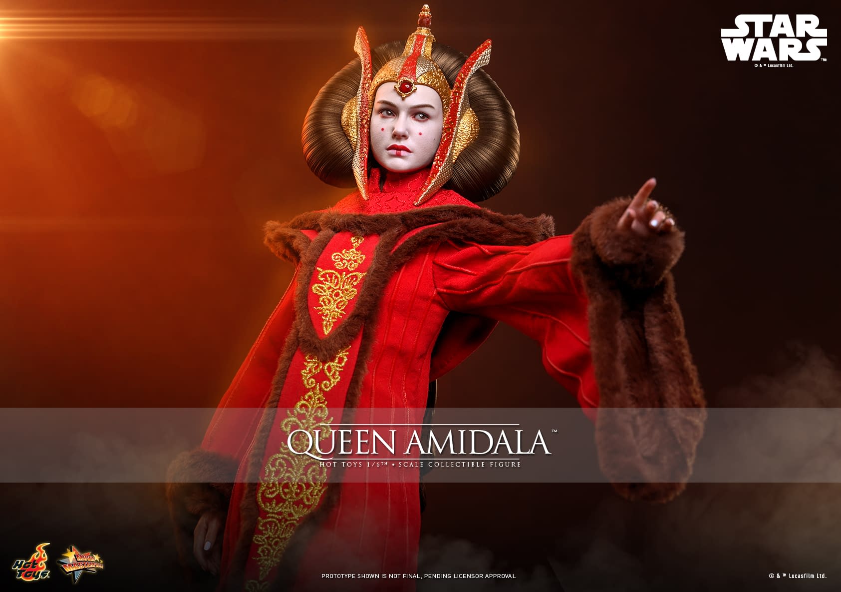 Star Wars: The Phantom Menace 1/6 Scale Queen Amidala Announced