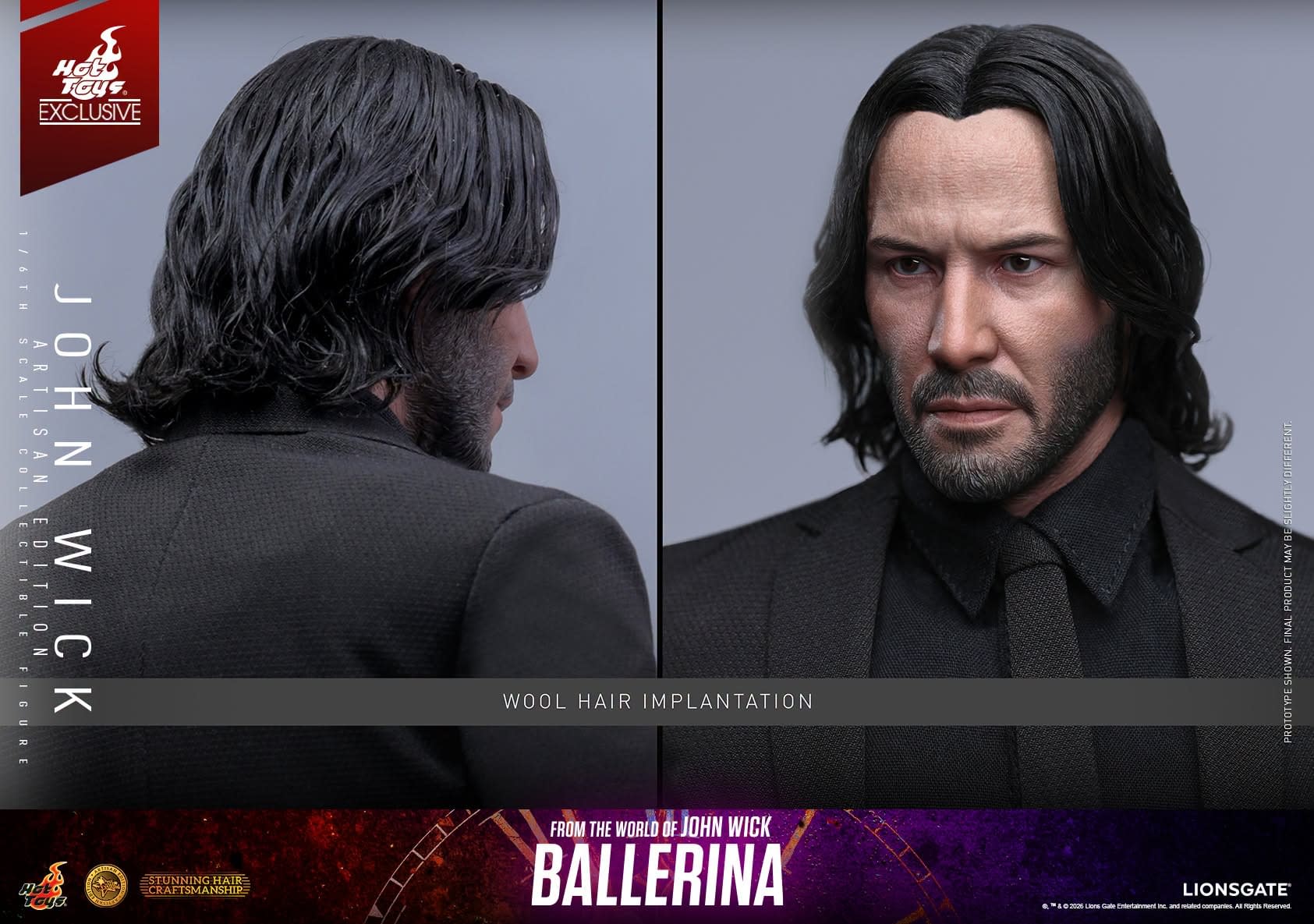 John Wick is Back with Hot Toys New Ballerina Artisan Edition Figure