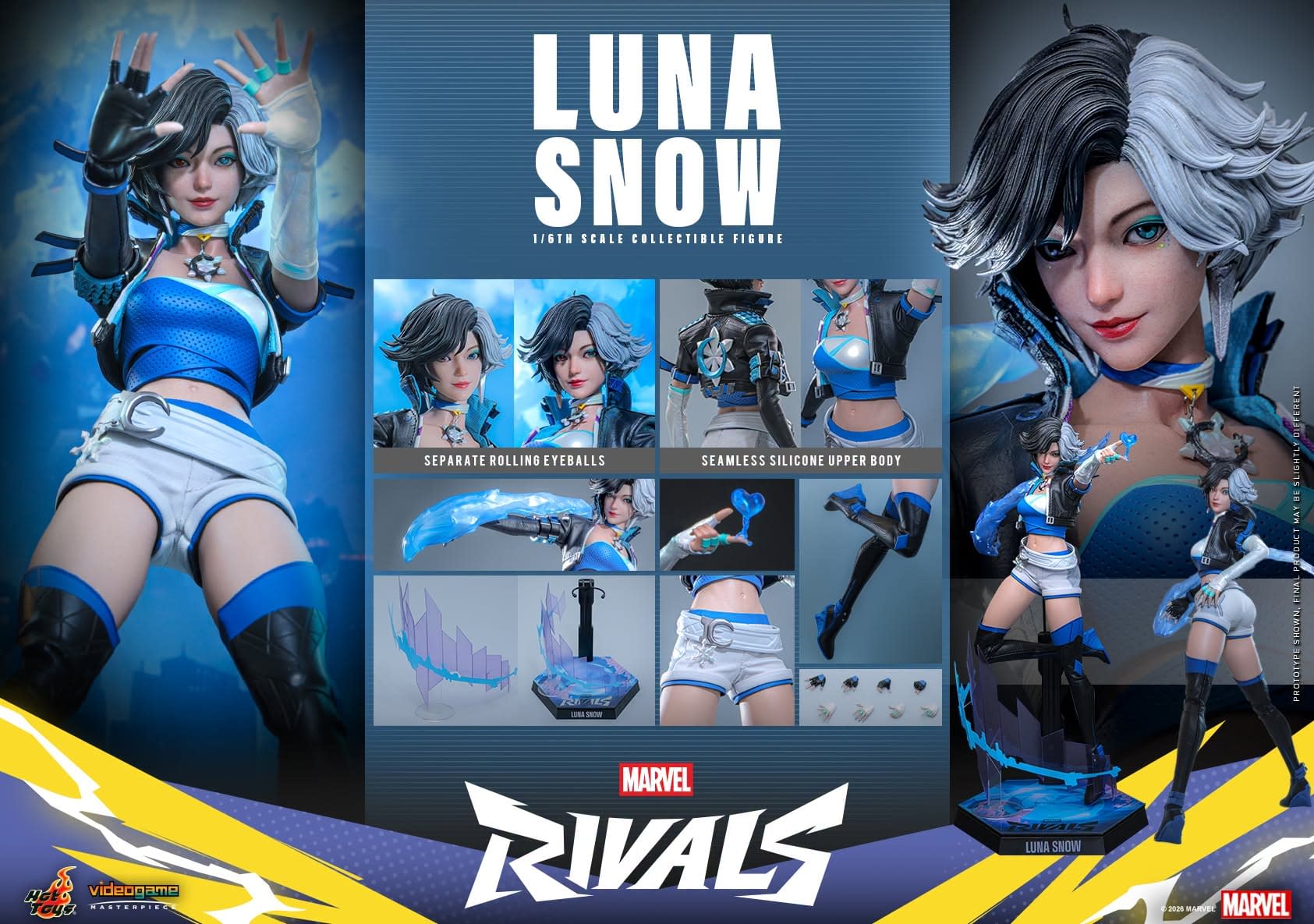 Luna Snow Saves the Day with Hot Toys New 1/6 Marvel Rivals Release
