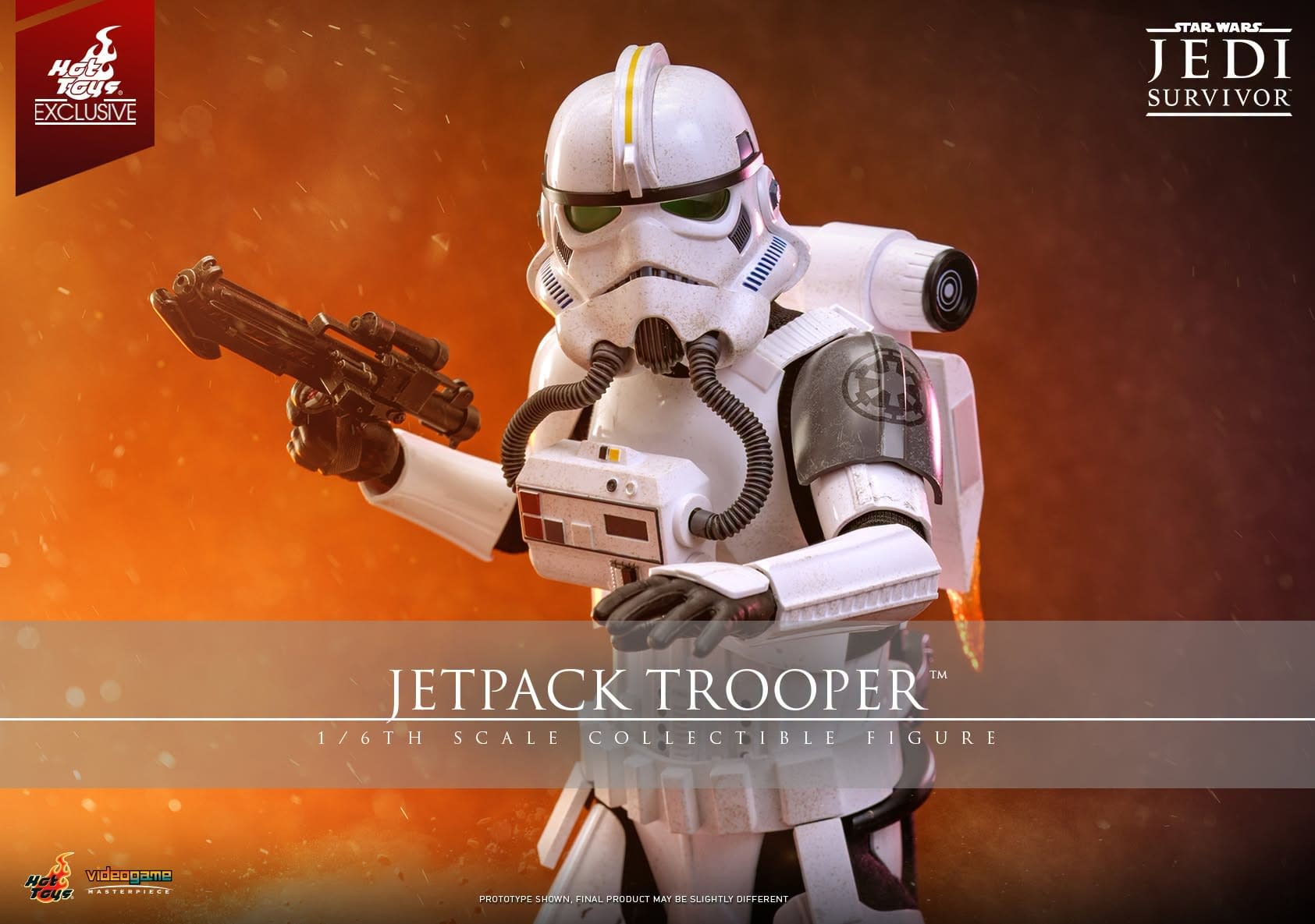 Hot Toys Reveals Star Wars Jedi: Survivor 1/6 Scale Jetpack Trooper