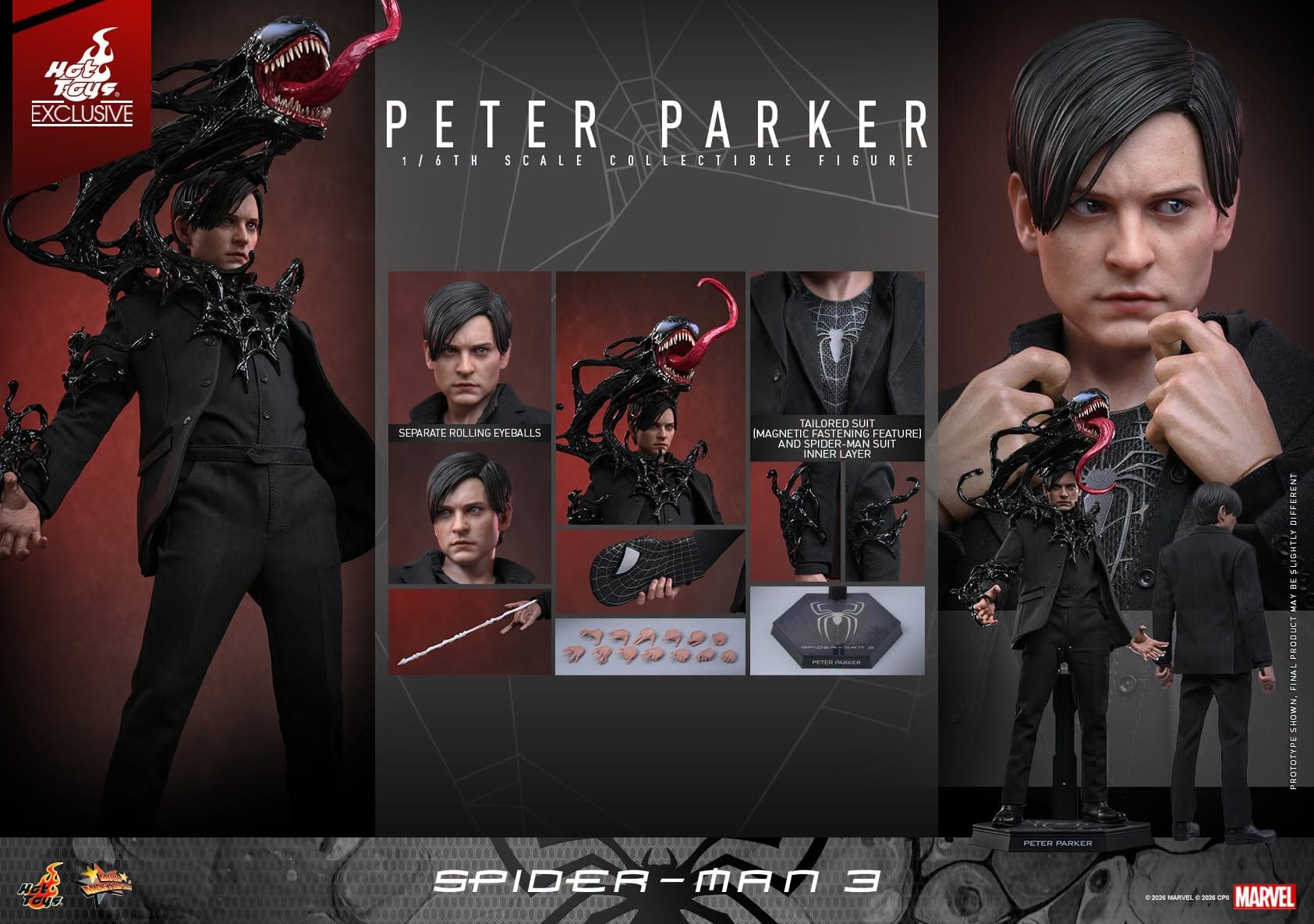 Spider-Man 3 Bully Peter Parker 1/6 Scale Coming Soon from Hot Toys