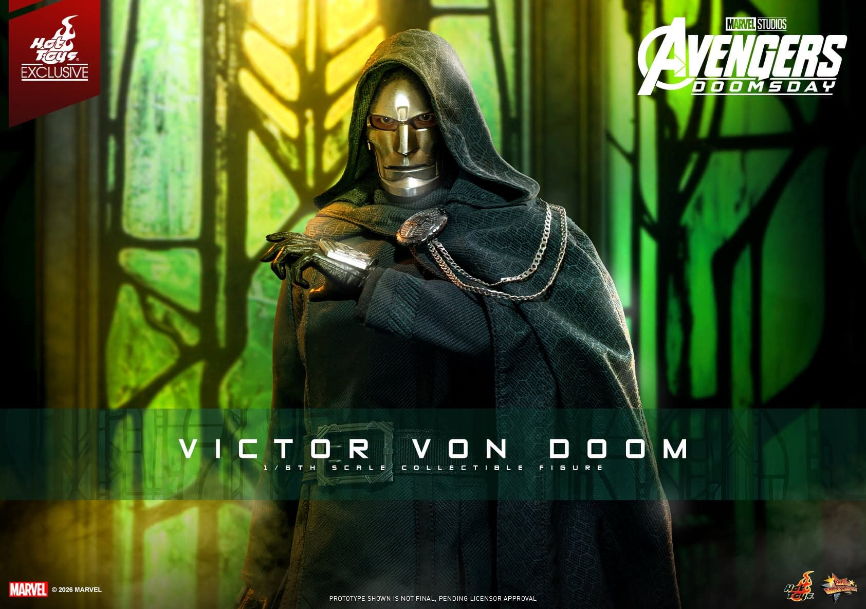 Hot Toys Unveils Avengers: Doomsday 1/6 Scale Victor Von Doom