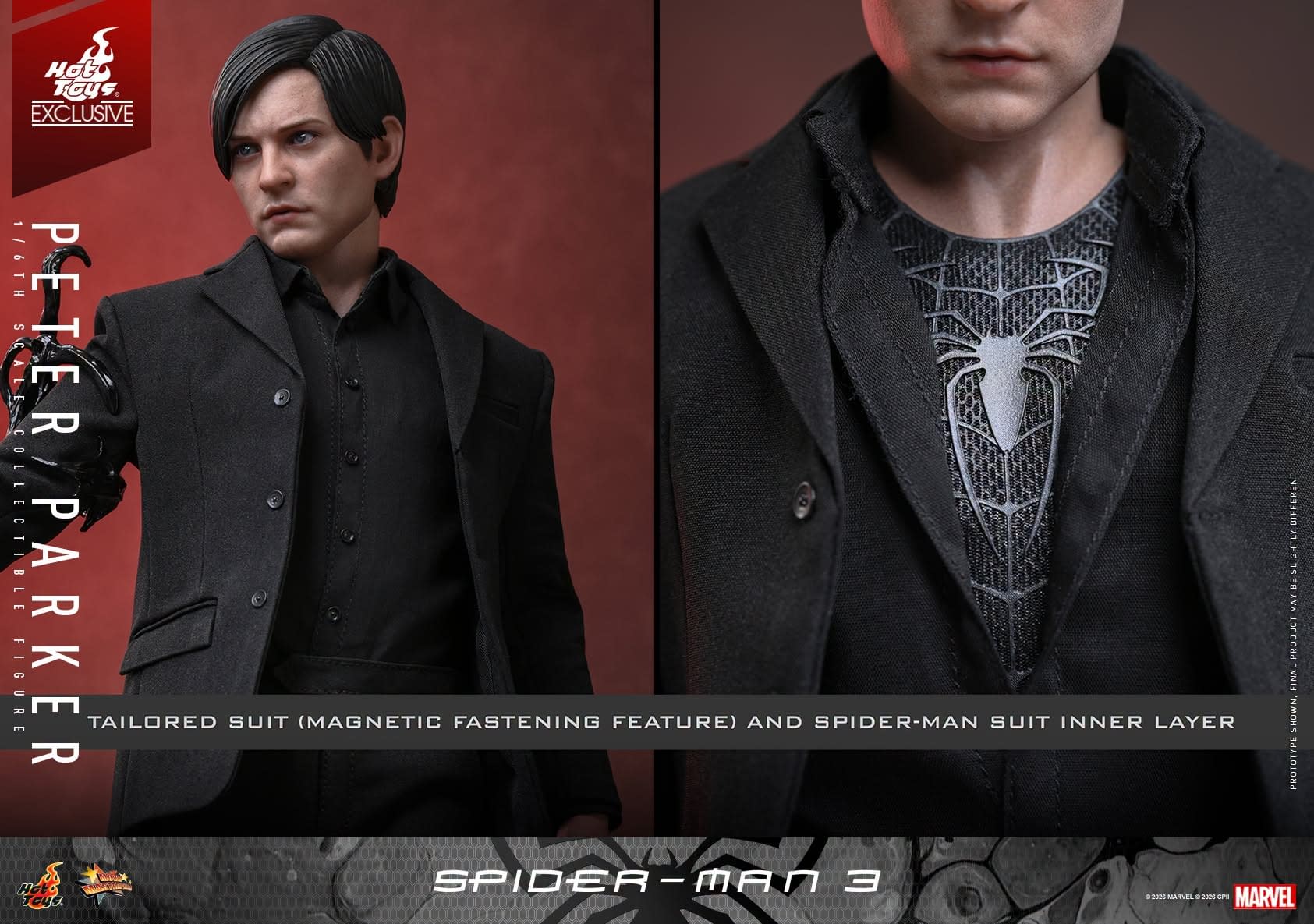 Spider-Man 3 Bully Peter Parker 1/6 Scale Coming Soon from Hot Toys
