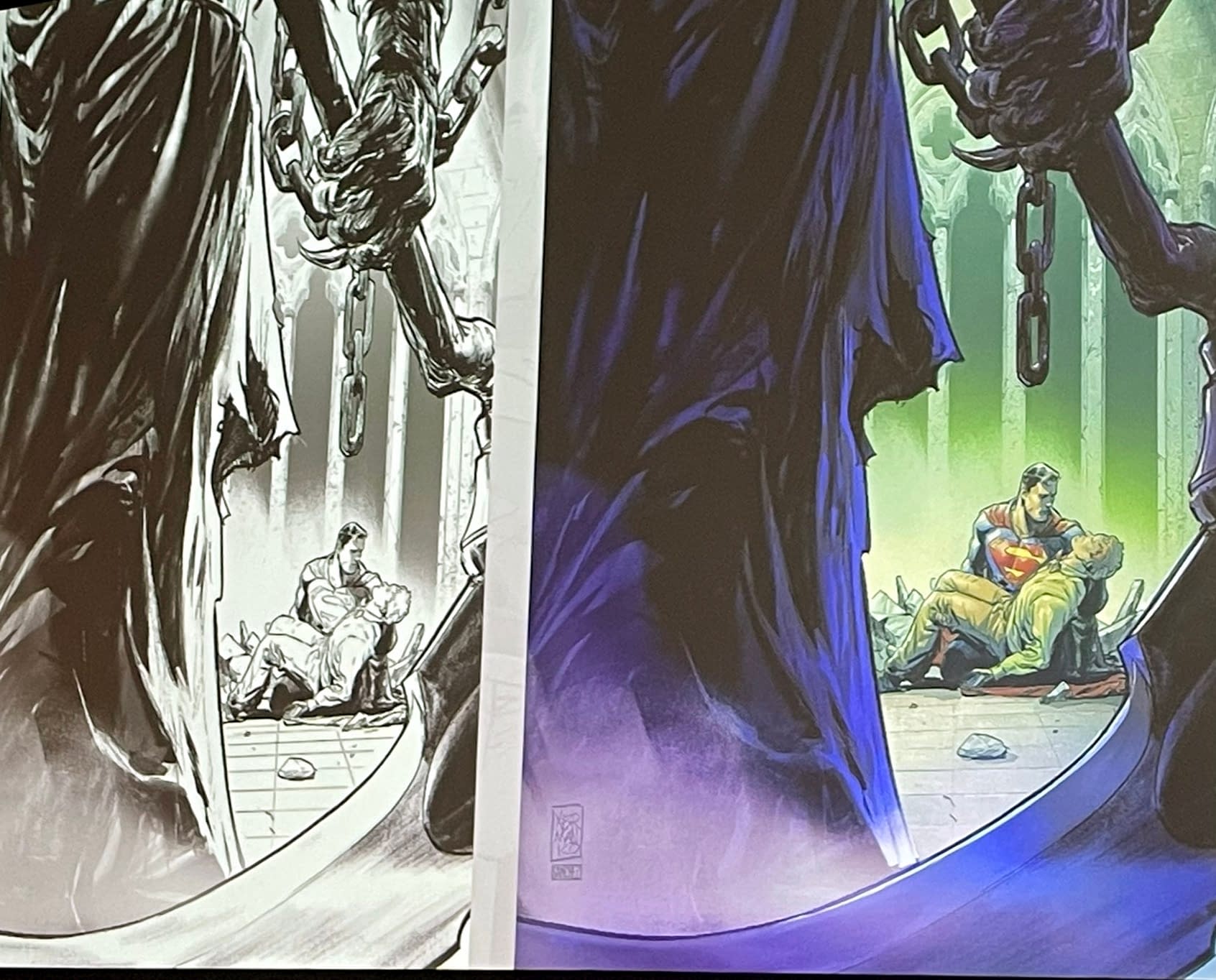 NYCC Tease: Will Clark Kent Kill Bruce Wayne In A Secret DC Crossover?
