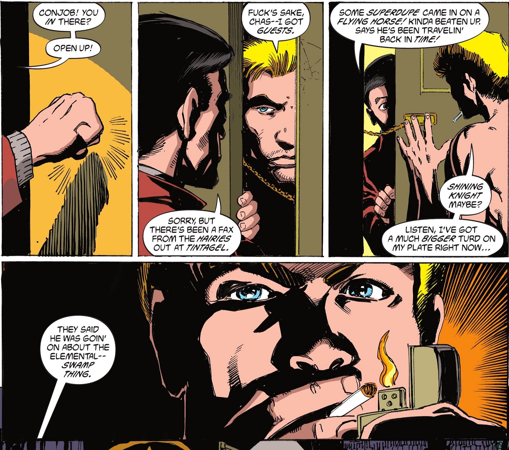 Could John Constantine Have Been Seen As Bisexual Three Years Earlier?
