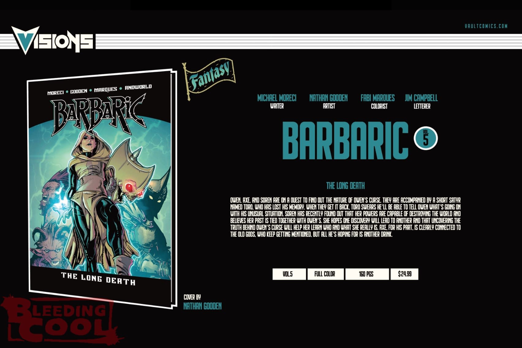 Vault Comics July 2026 Solicits And Solicitations