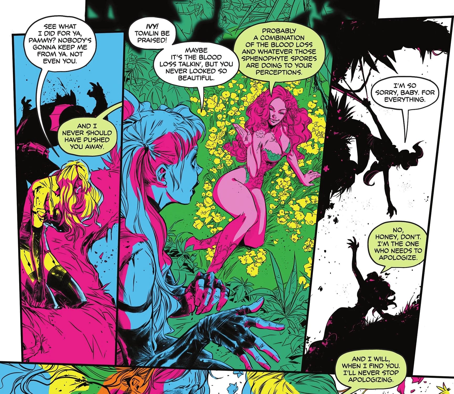 Bad Seeds: Vandal Savage, Croc, Poison Ivy & Harley Quinn (Spoilers)