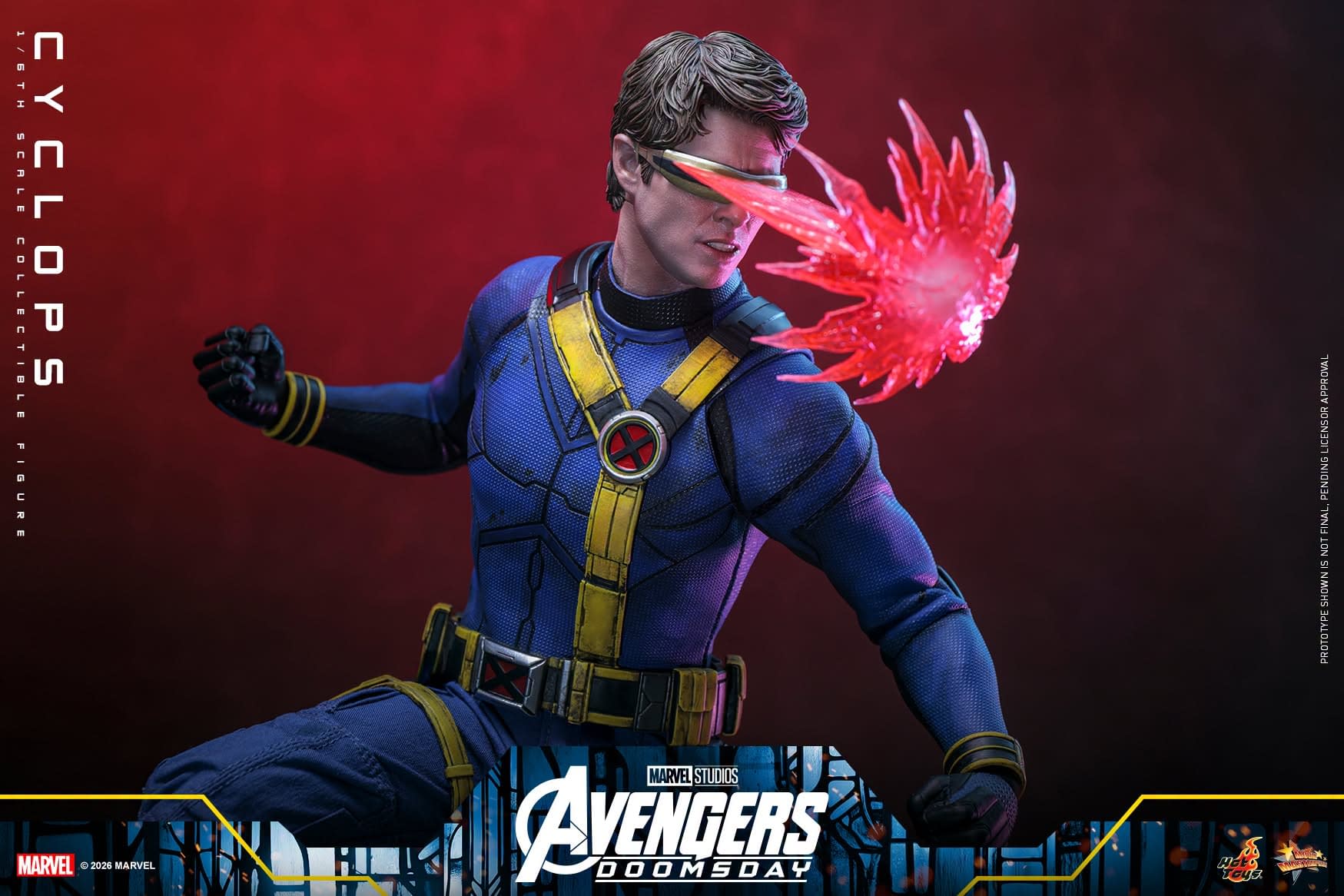 Cyclops Goes Deluxe with New Hot Toys Avengers: Doomday 1/6 Figure
