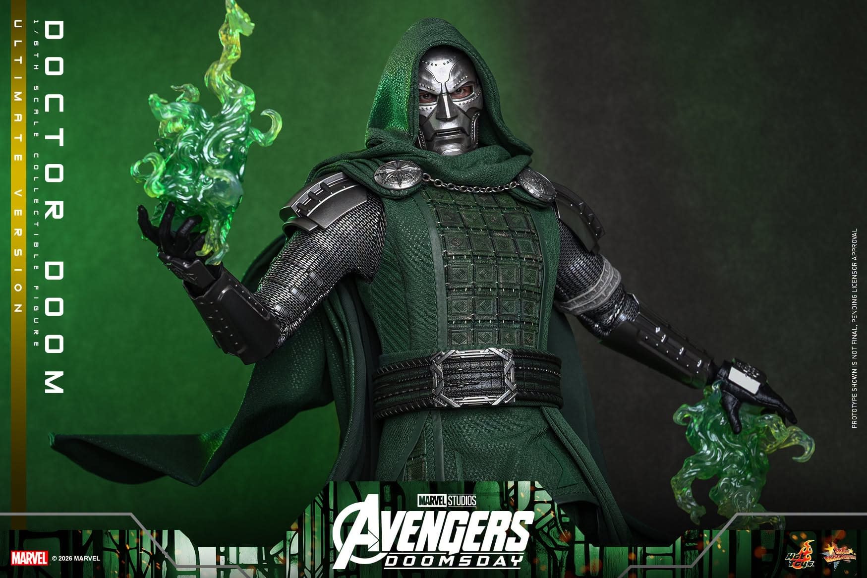 Avengers: Doomsday 1/6 Ultimate Doctor Doom Revealed by Hot Toys