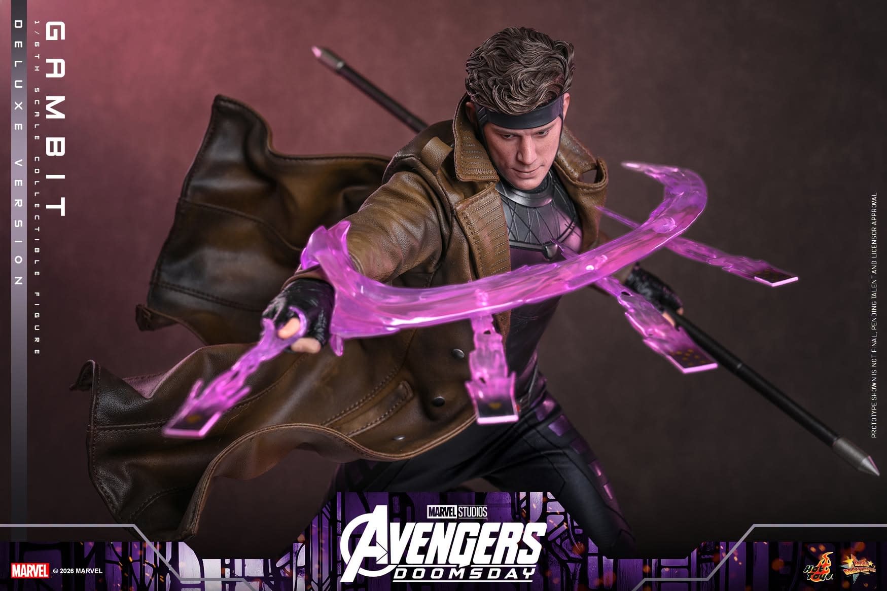 Gambit Joins the Fight with Hot Toys New Avengers: Doomsday 1/6 Figure
