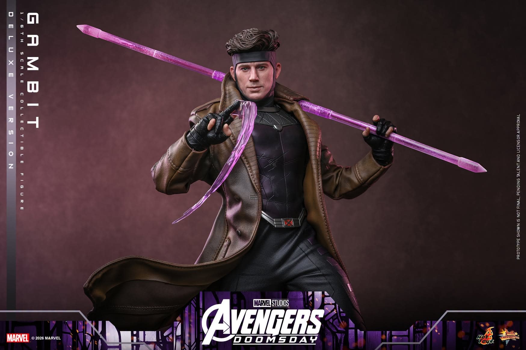 Gambit Joins the Fight with Hot Toys New Avengers: Doomsday 1/6 Figure