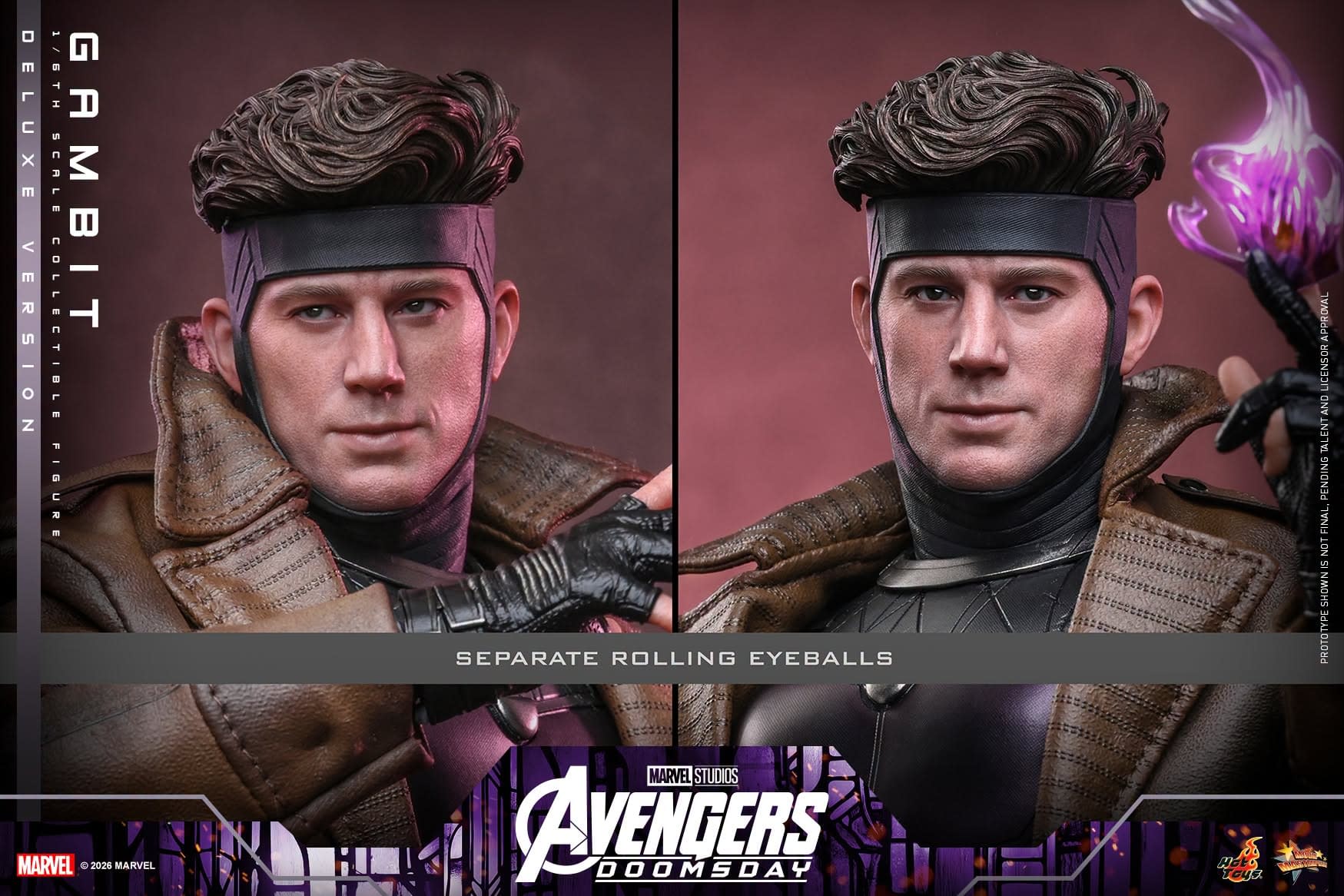Gambit Joins the Fight with Hot Toys New Avengers: Doomsday 1/6 Figure