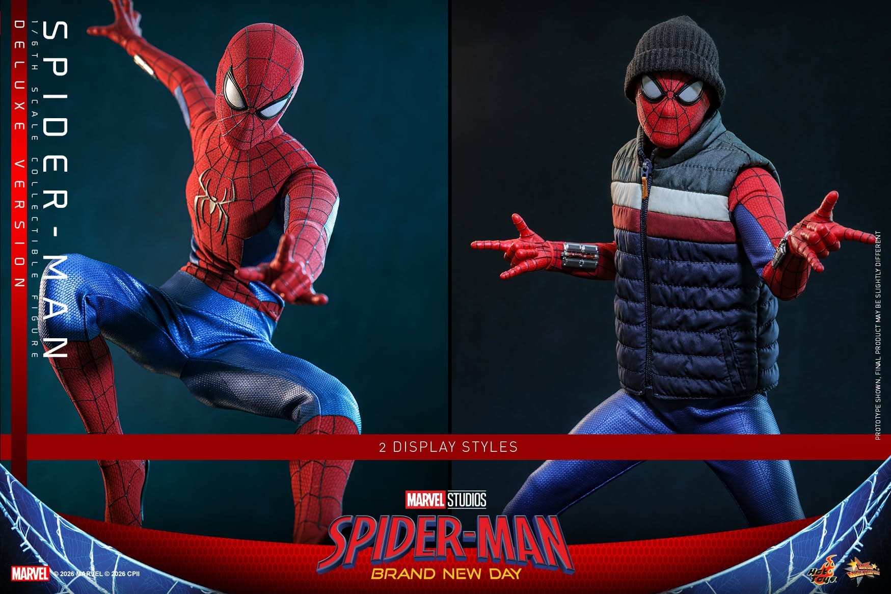 Embrace Winter with Hot Toys New Deluxe Spider-Man 1/6 Figure