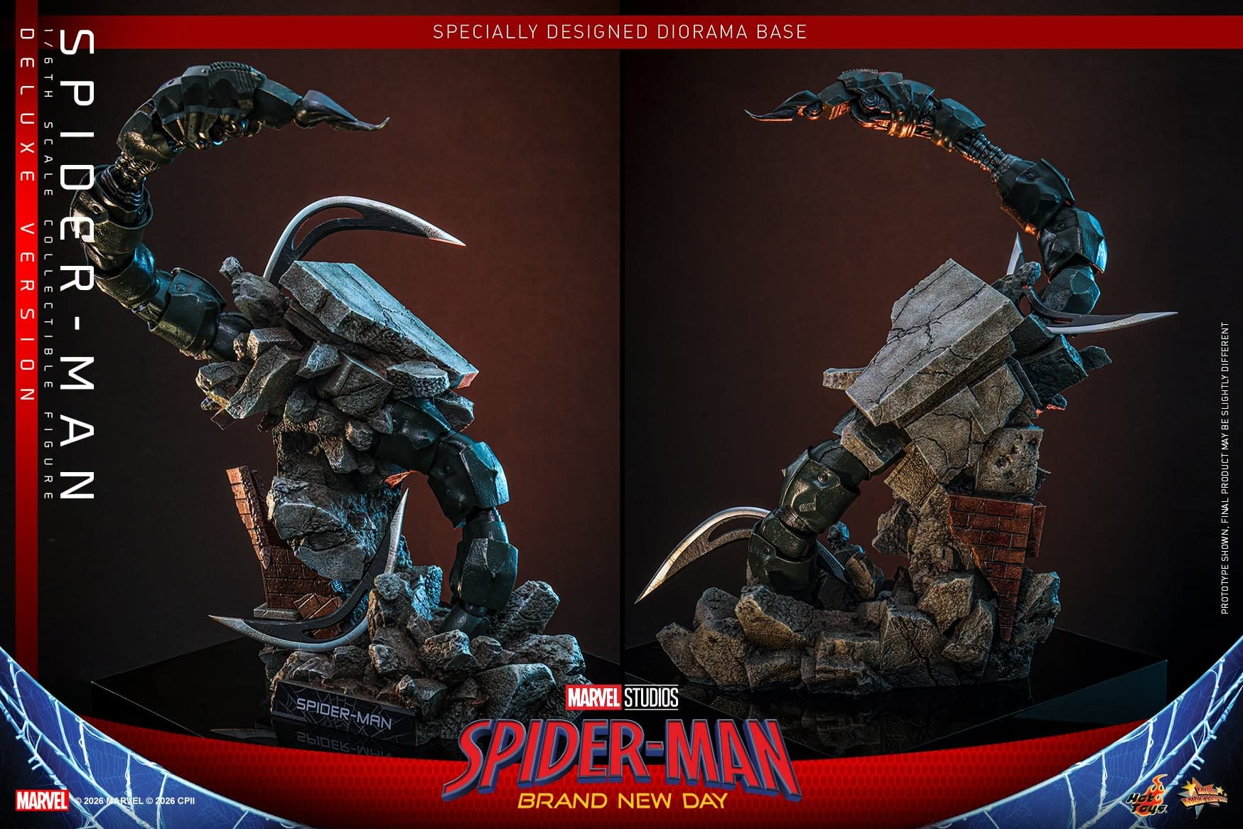 Embrace Winter with Hot Toys New Deluxe Spider-Man 1/6 Figure