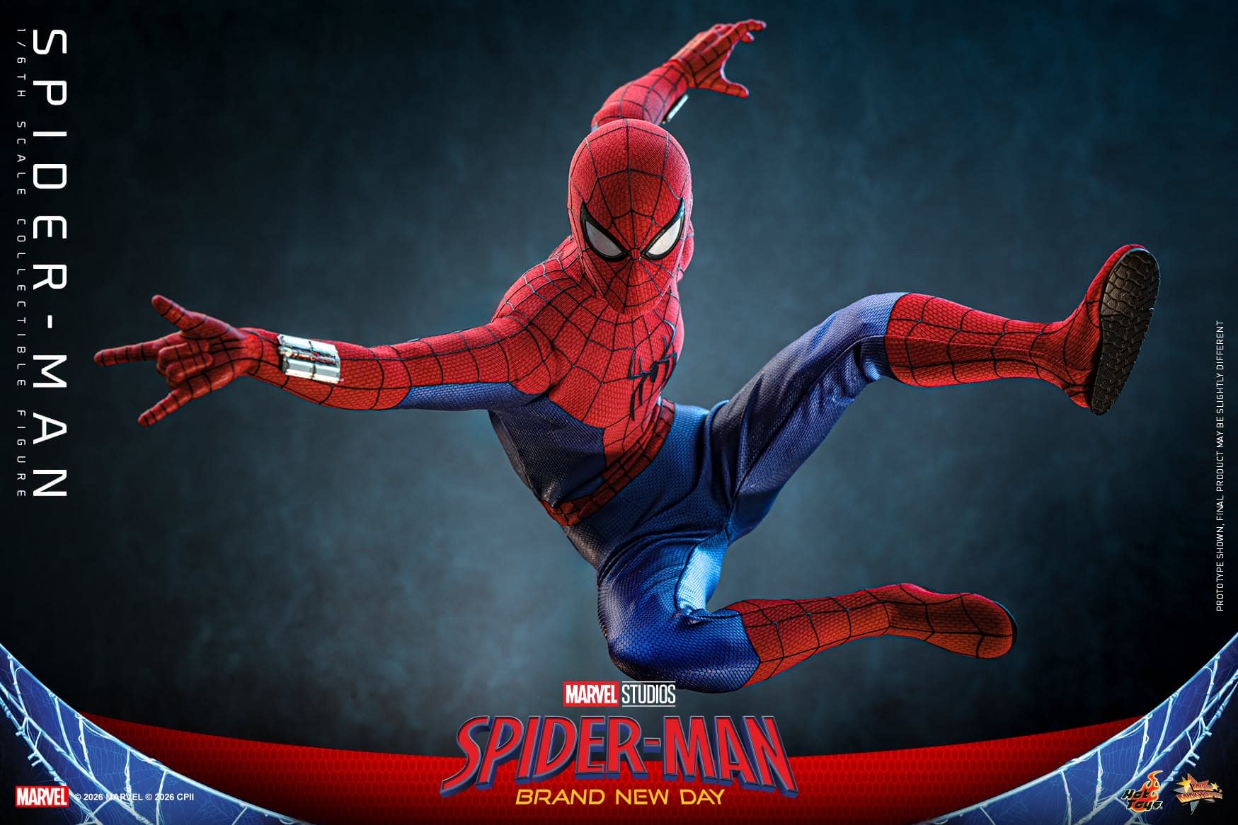 Hot Toys Reveals New 1/6 Scale Spider-Man: Brand New Day Figure