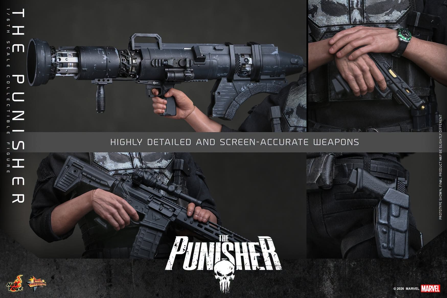 The Punisher Returns to Hot Toys for Spider-Man: Brand New Day