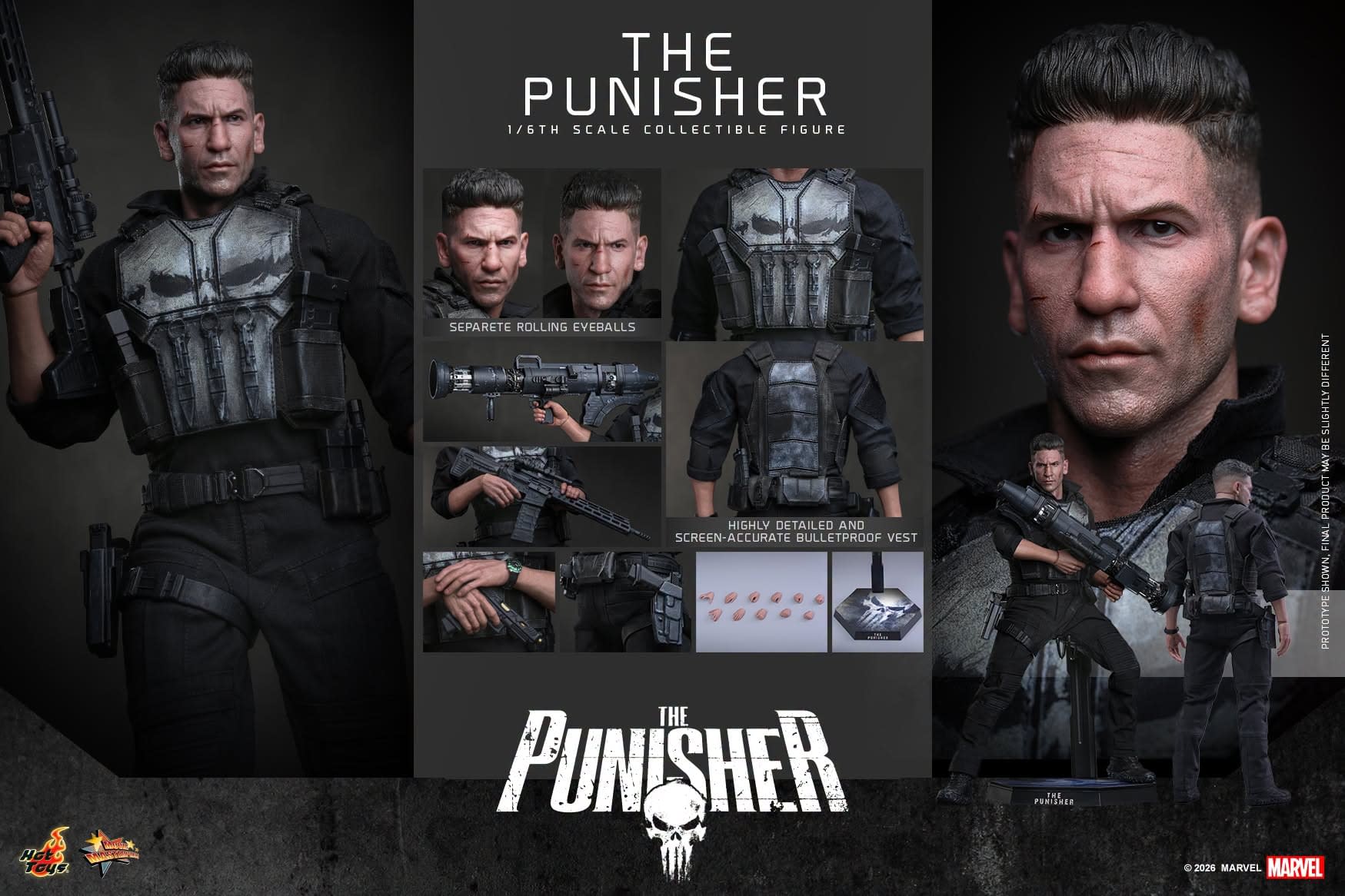 The Punisher Returns to Hot Toys for Spider-Man: Brand New Day