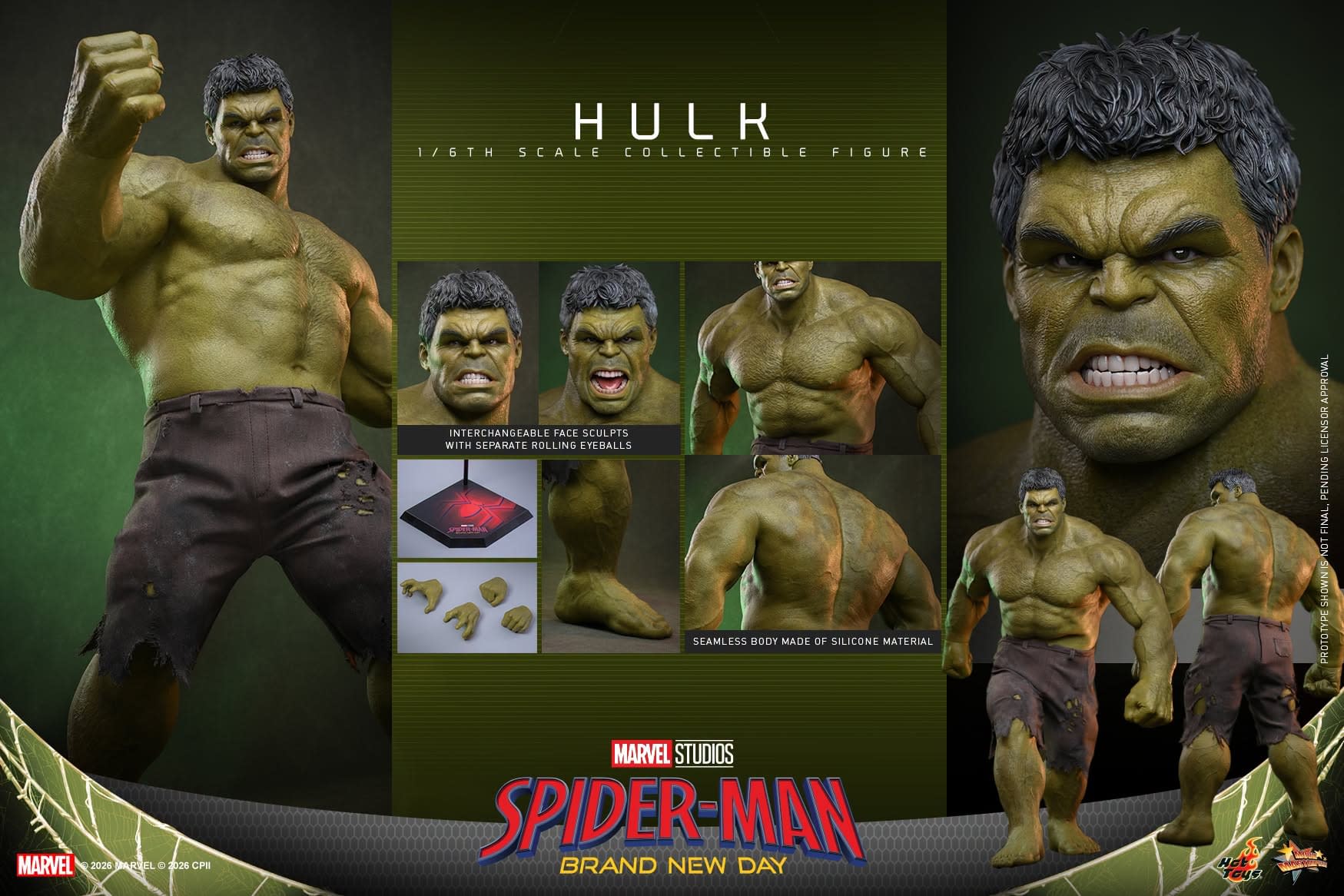 The Hulk Gets Bigger with New Spider-Man: Brand New Day 1/6 Figure