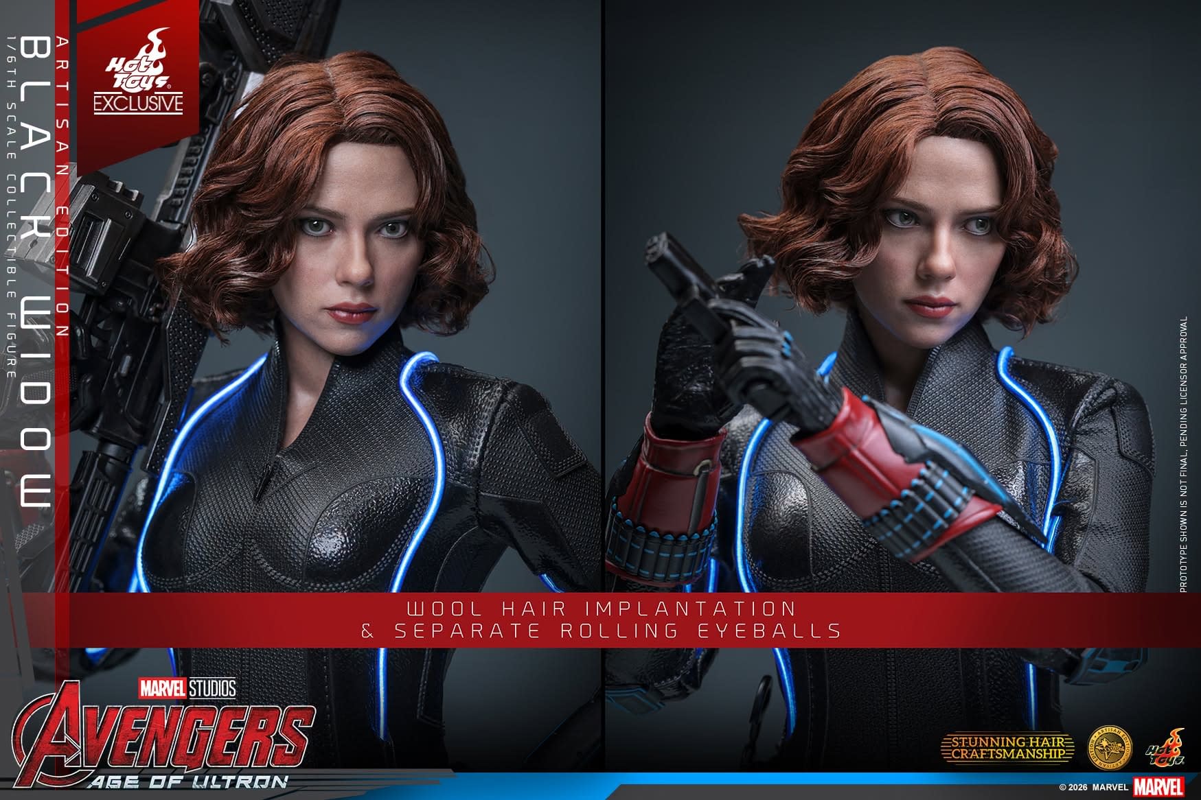 Hot Toys Reveals Exclusive Avengers: Age of Ultron Black Widow