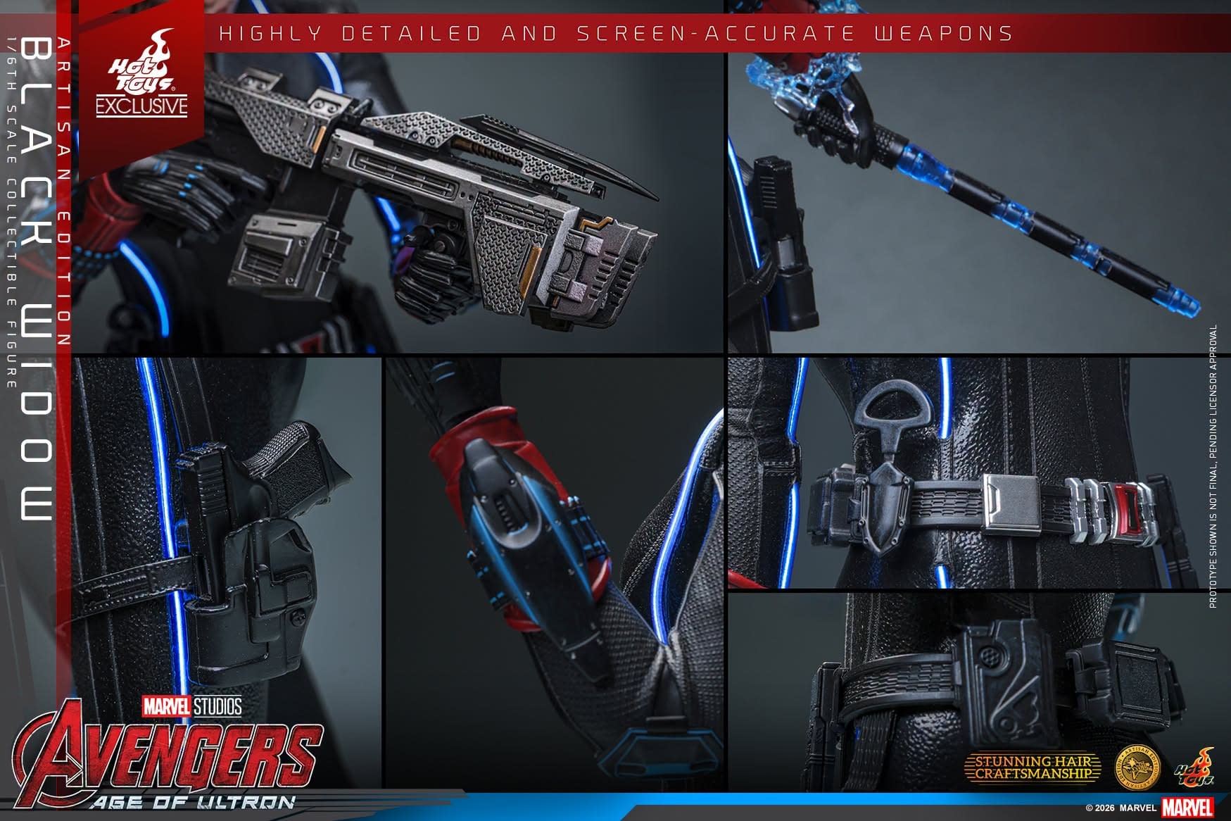 Hot Toys Reveals Exclusive Avengers: Age of Ultron Black Widow