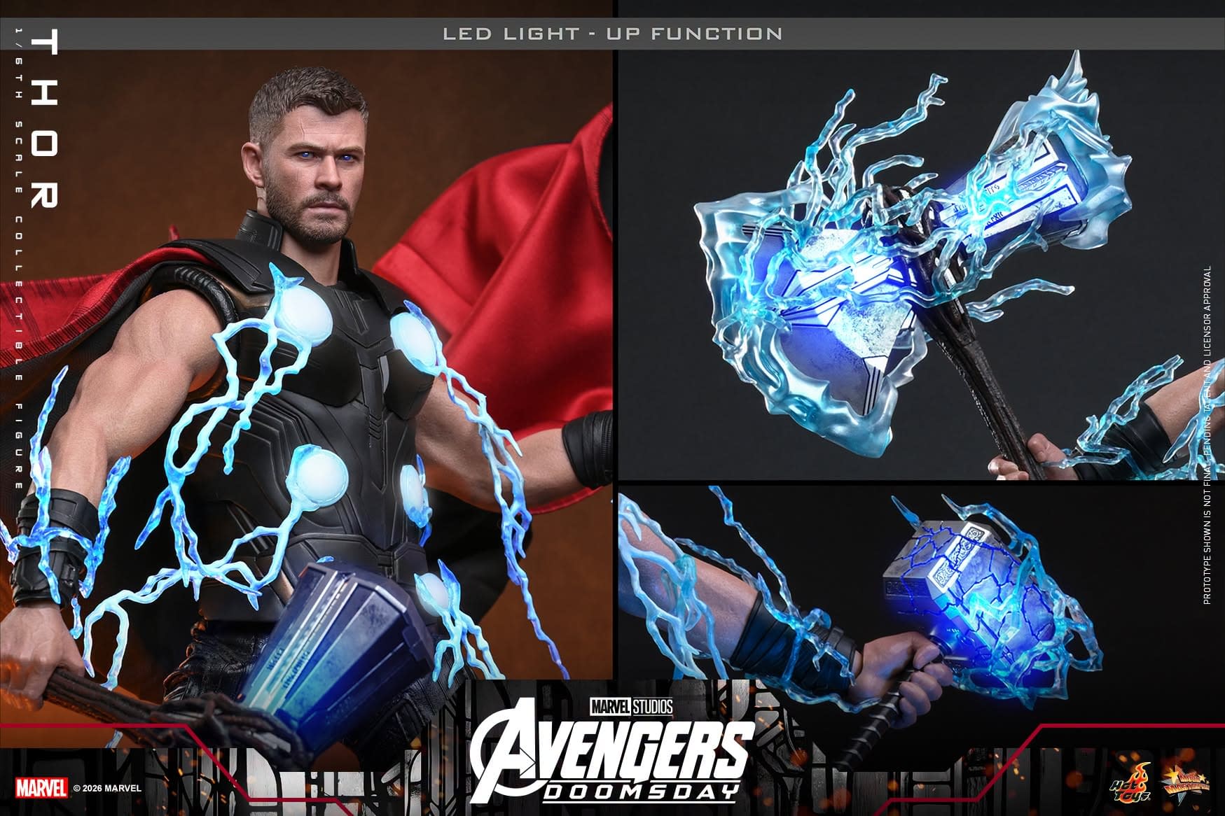 Hot Toys Summons A God with New Avengers: Doomsday 1/6 Scale Thor