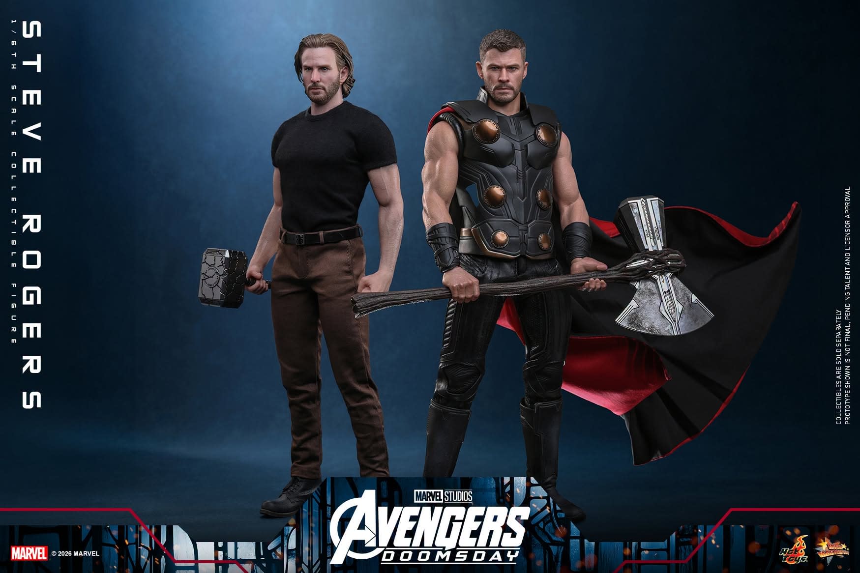 Steve Rogers Returns with New Hot Toys Avengers: Doomsday Figure