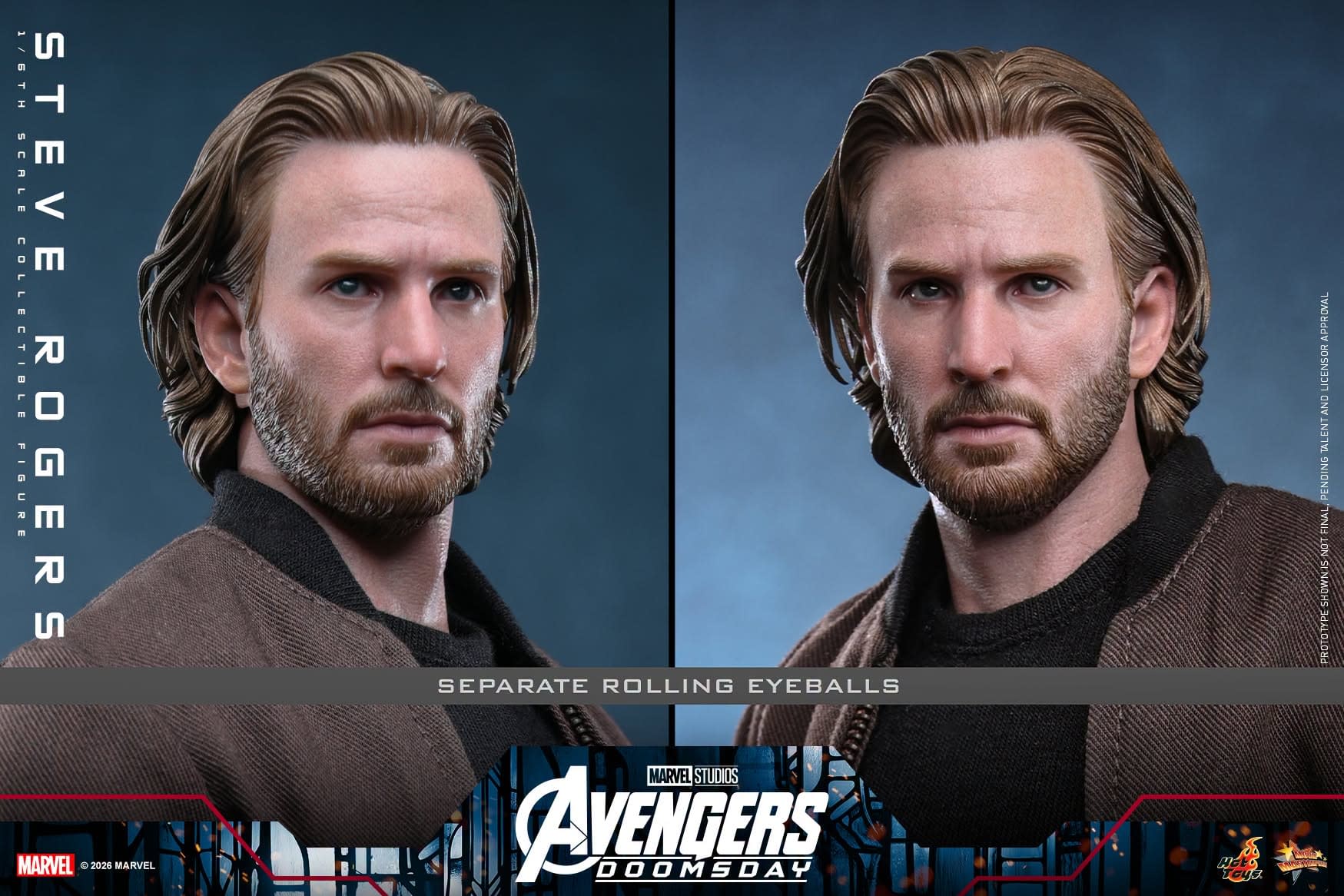 Steve Rogers Returns with New Hot Toys Avengers: Doomsday Figure