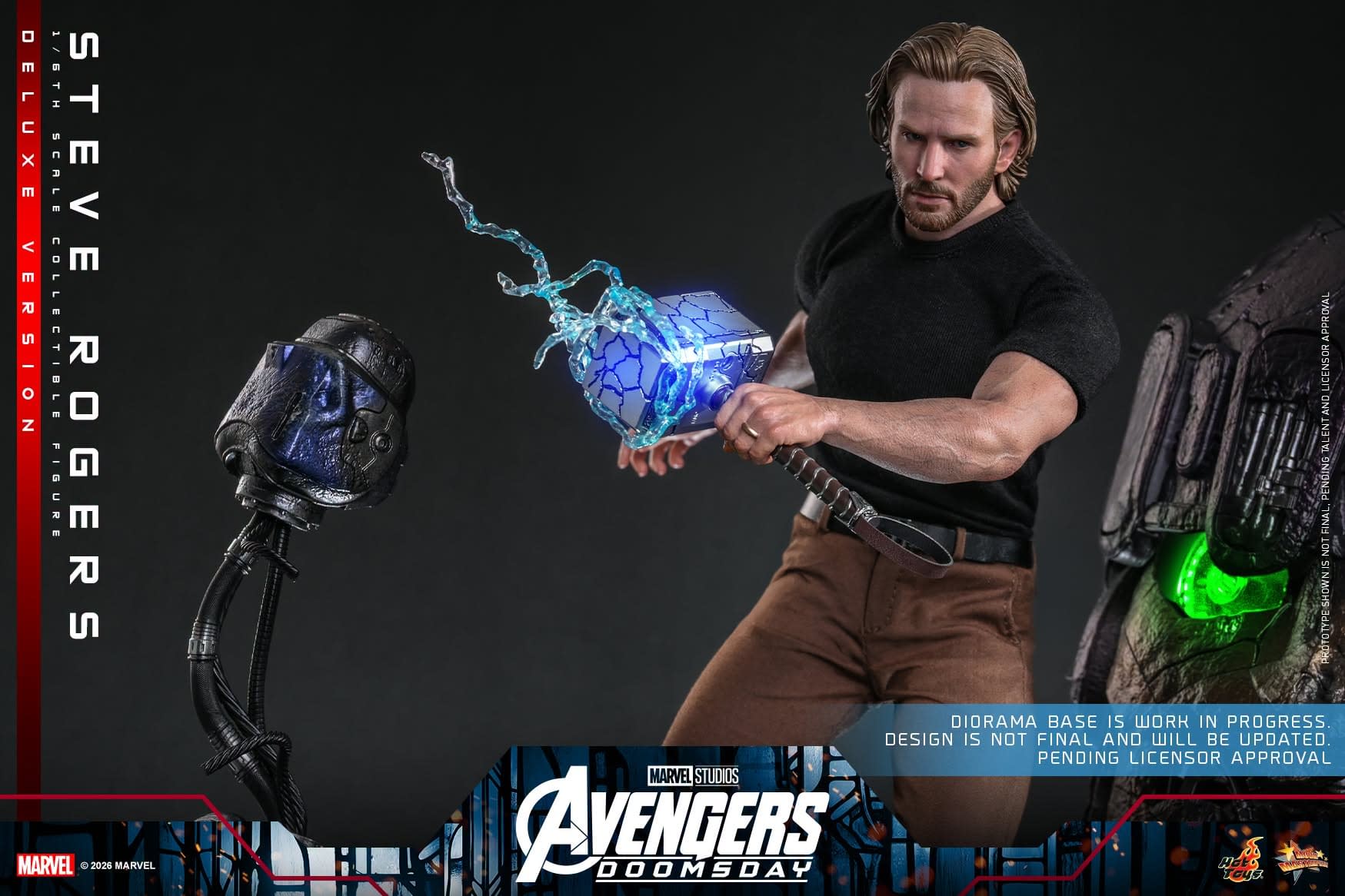Steve Rogers Returns with New Hot Toys Avengers: Doomsday Figure