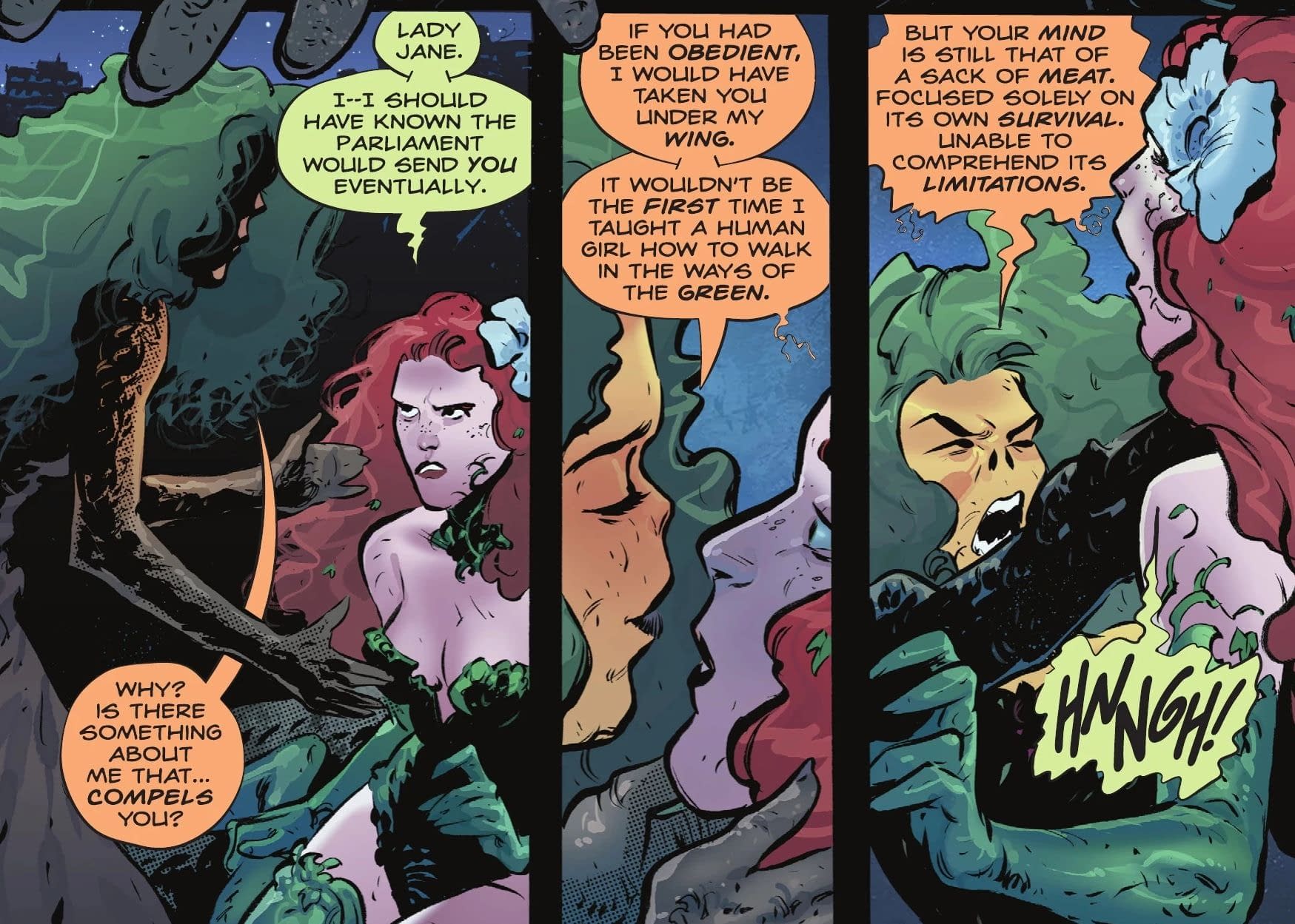 Bad Seeds: Vandal Savage, Croc, Poison Ivy & Harley Quinn (Spoilers)