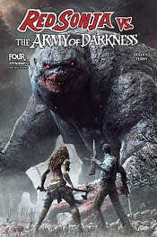 Cover image for RED SONJA VS AOD #4 CVR A BARENDS
